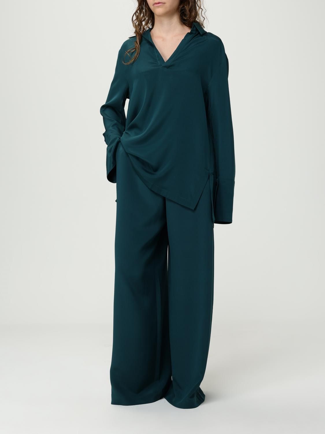 Max Mara Max Mara Jacket Woman Green Size L / US 10 / IT 46 - 2 Thumbnail