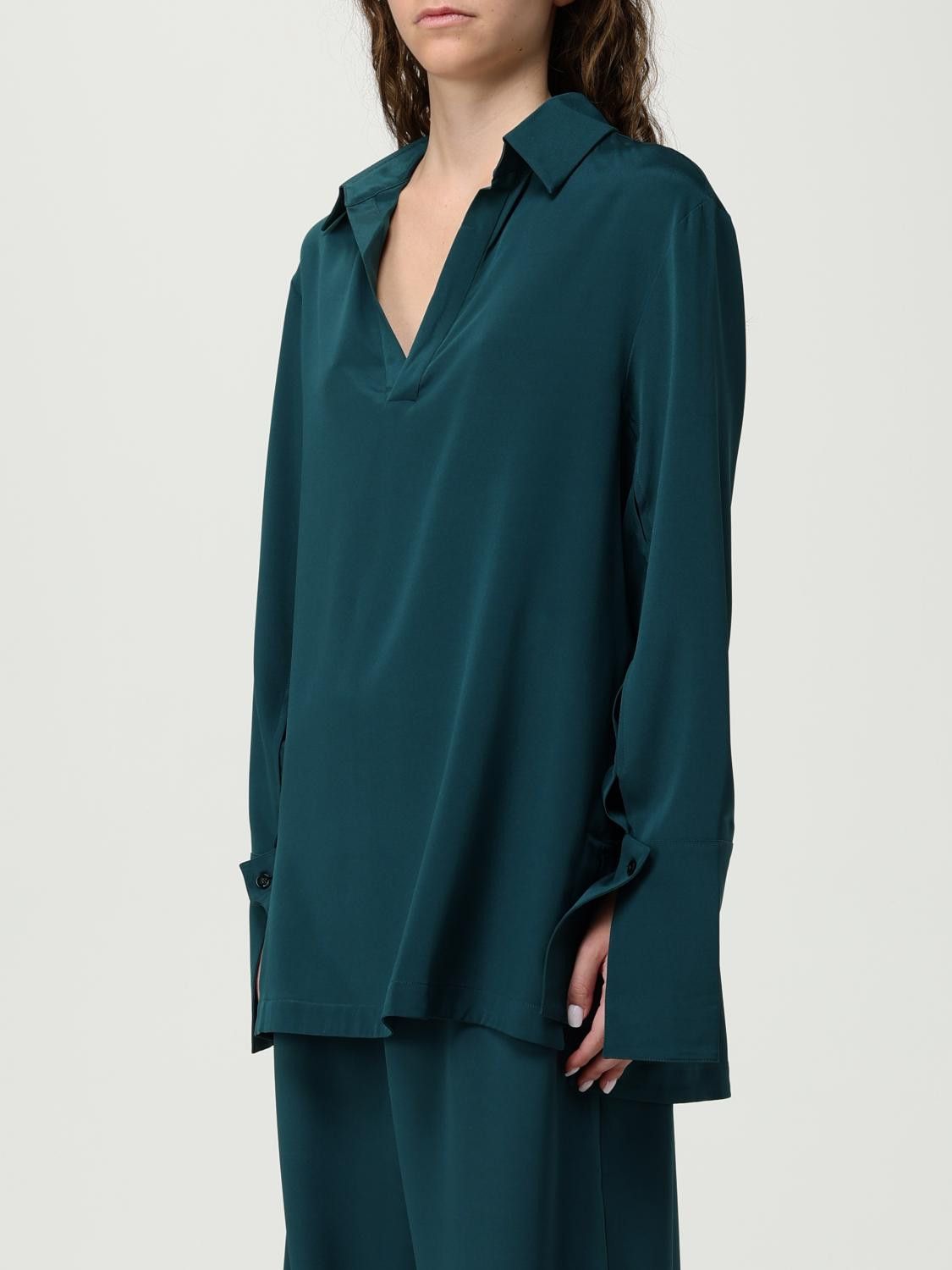 Max Mara Max Mara Jacket Woman Green Size XL / US 12-14 / IT 48-50 - 4 Thumbnail