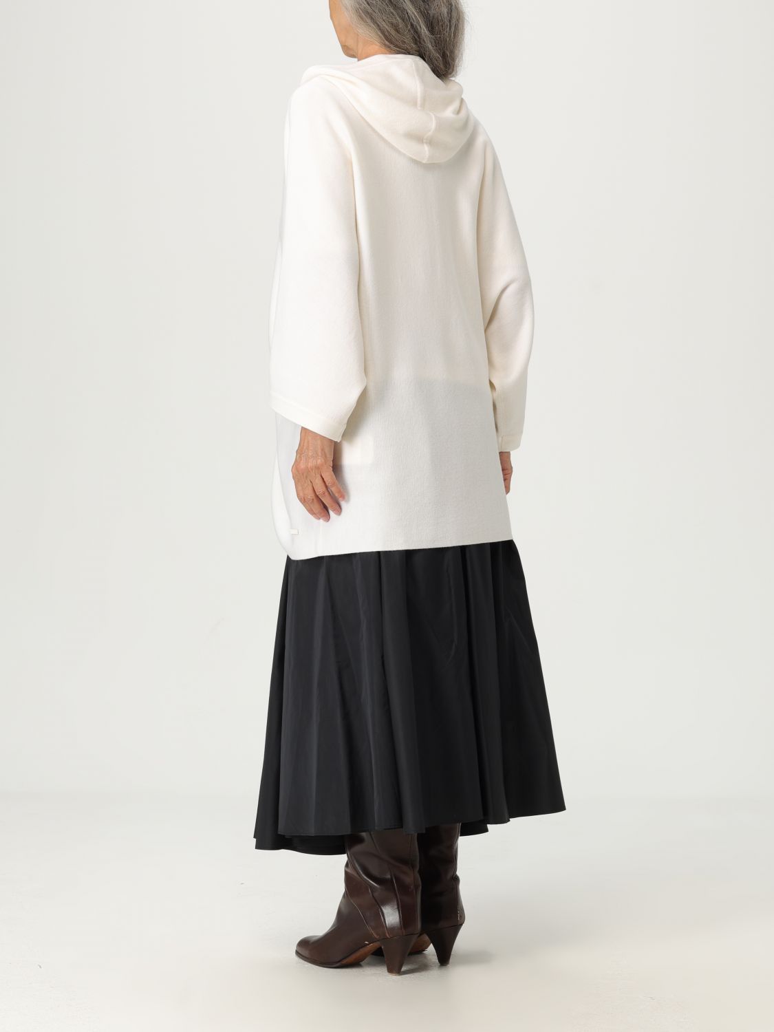 Max Mara Max Mara Sweater Woman White Size XS / US 0-2 / IT 36-38 - 3 Thumbnail
