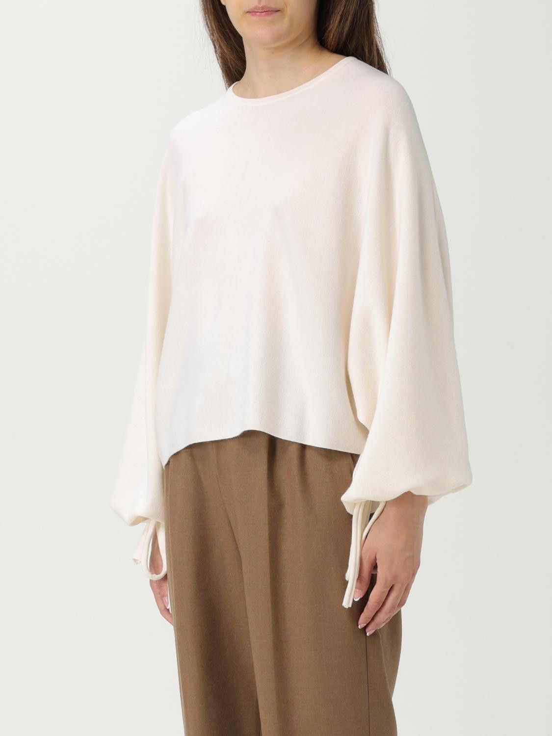 Max Mara Max Mara Sweater Woman White Size S / US 4 / IT 40 - 4 Thumbnail