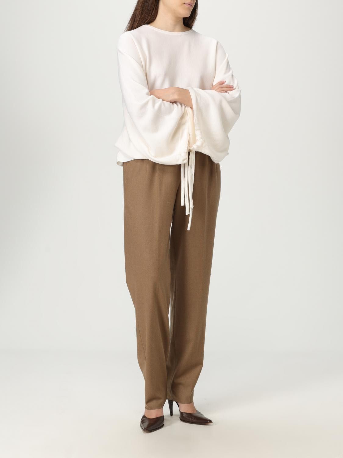 Max Mara Max Mara Sweater Woman White Size XS / US 0-2 / IT 36-38 - 2 Thumbnail