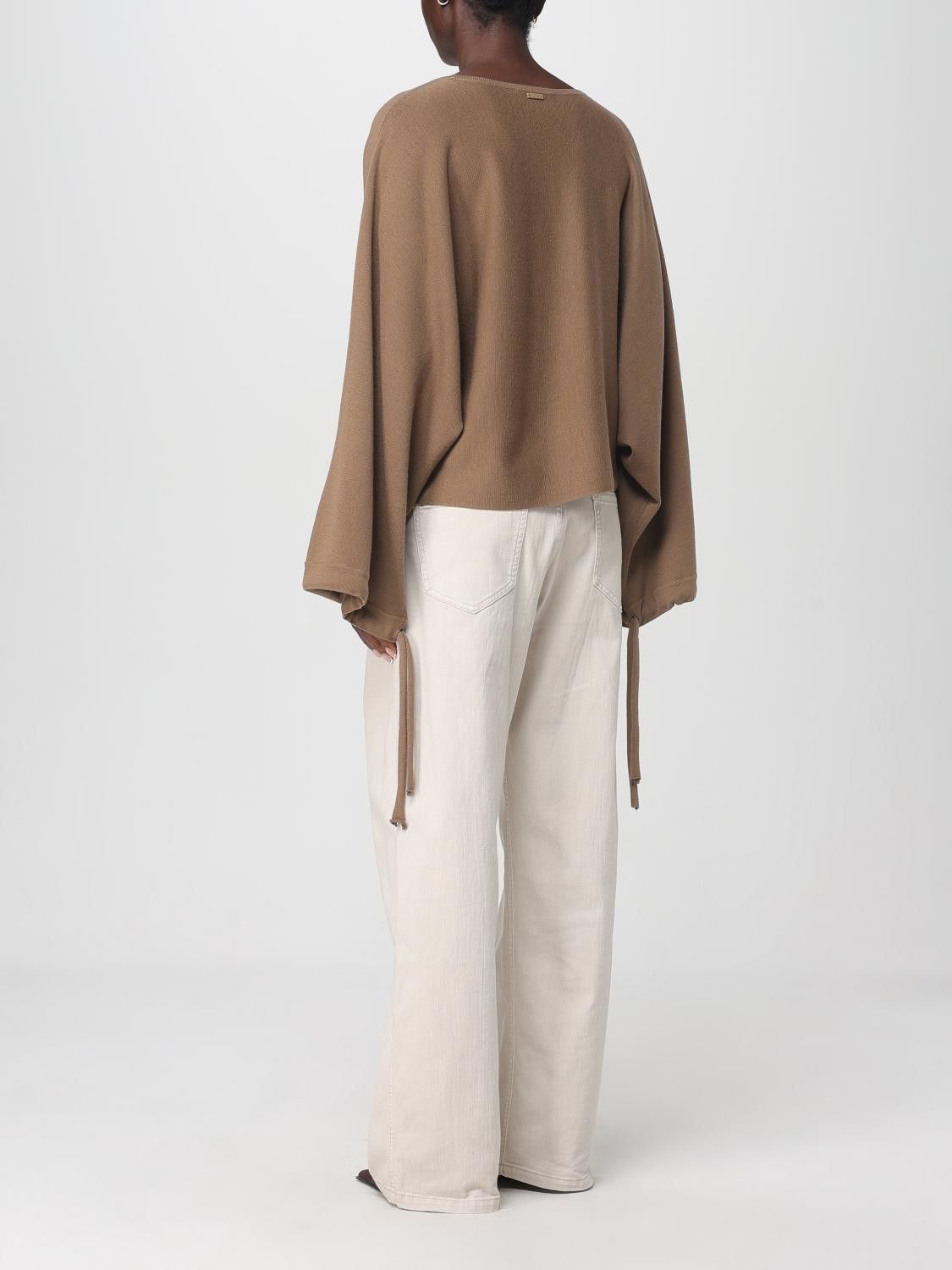Max Mara Max Mara Sweater Woman Brown Size XS / US 0-2 / IT 36-38 - 3 Thumbnail