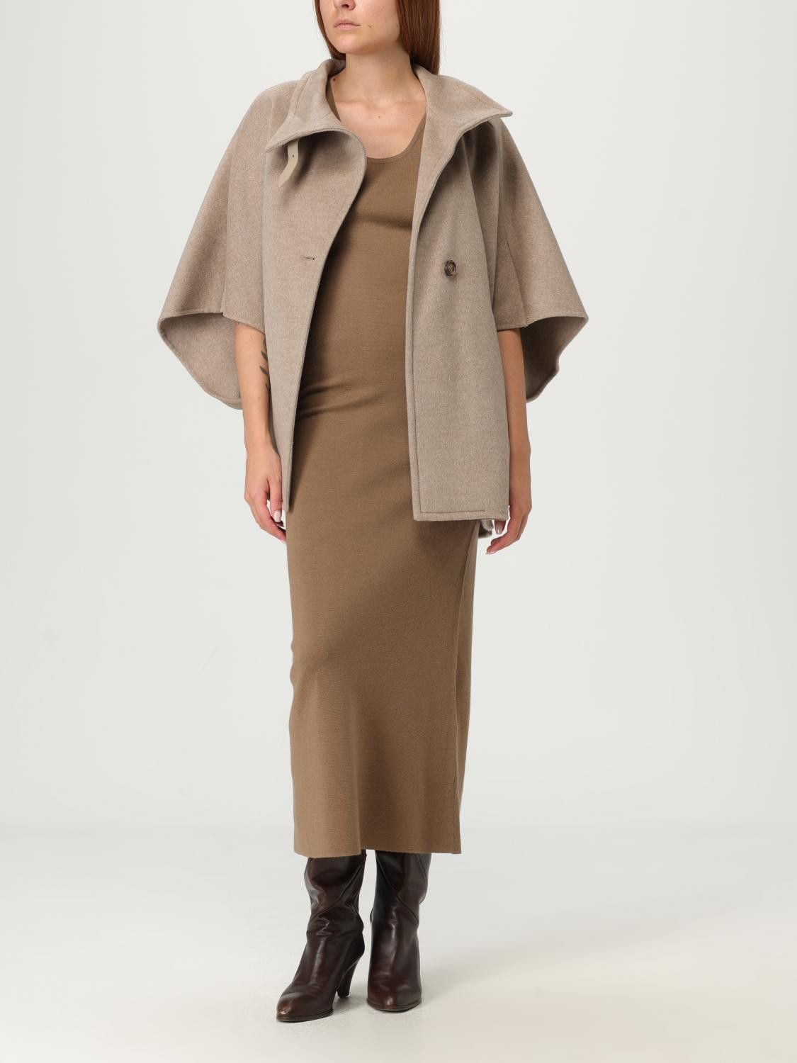 Max Mara Max Mara Jacket Woman Beige Size M / US 6-8 / IT 42-44 - 2 Thumbnail