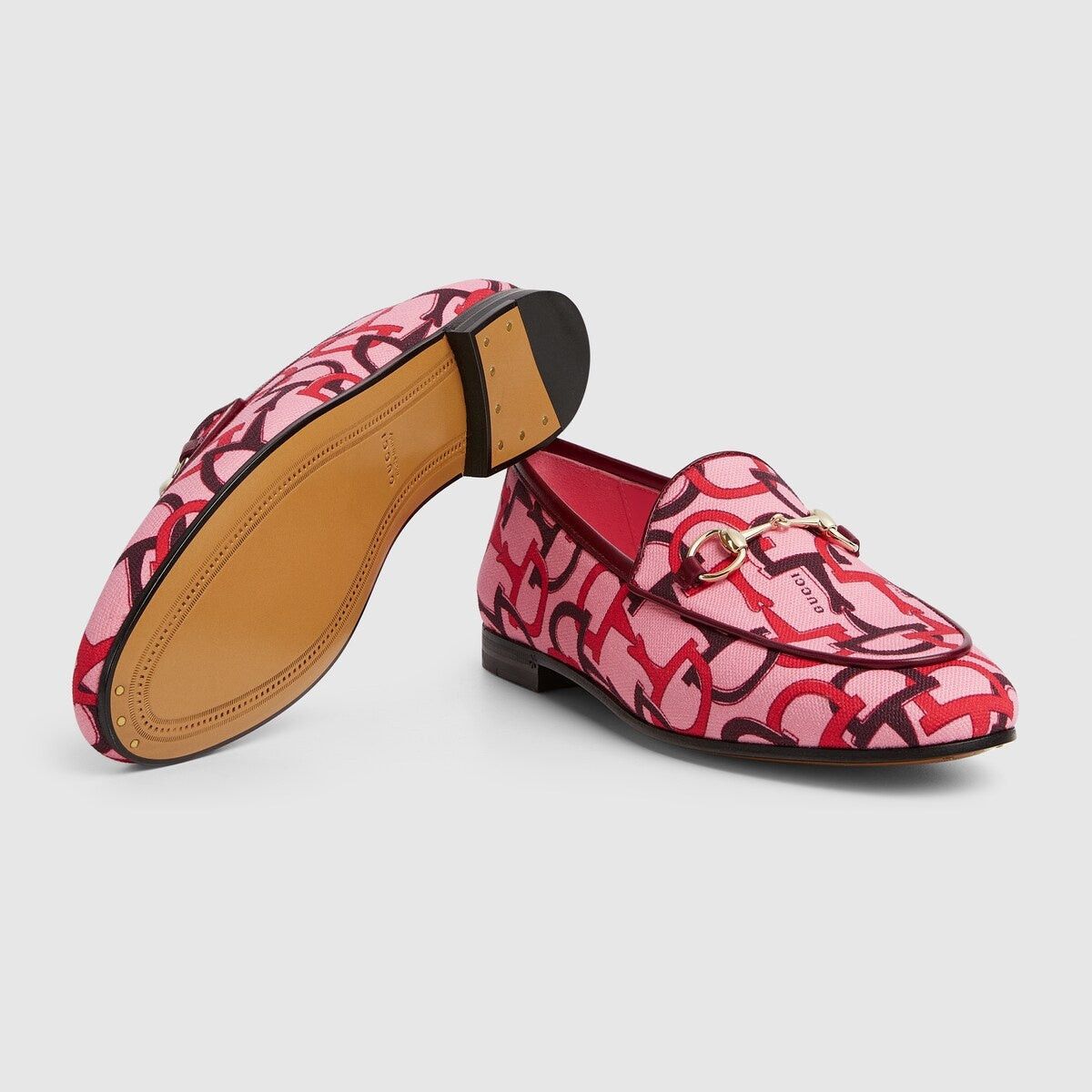 Gucci Gucci Jordan Horsebit Pattern Loafers SIZE 35 Size ONE SIZE - 4 Thumbnail