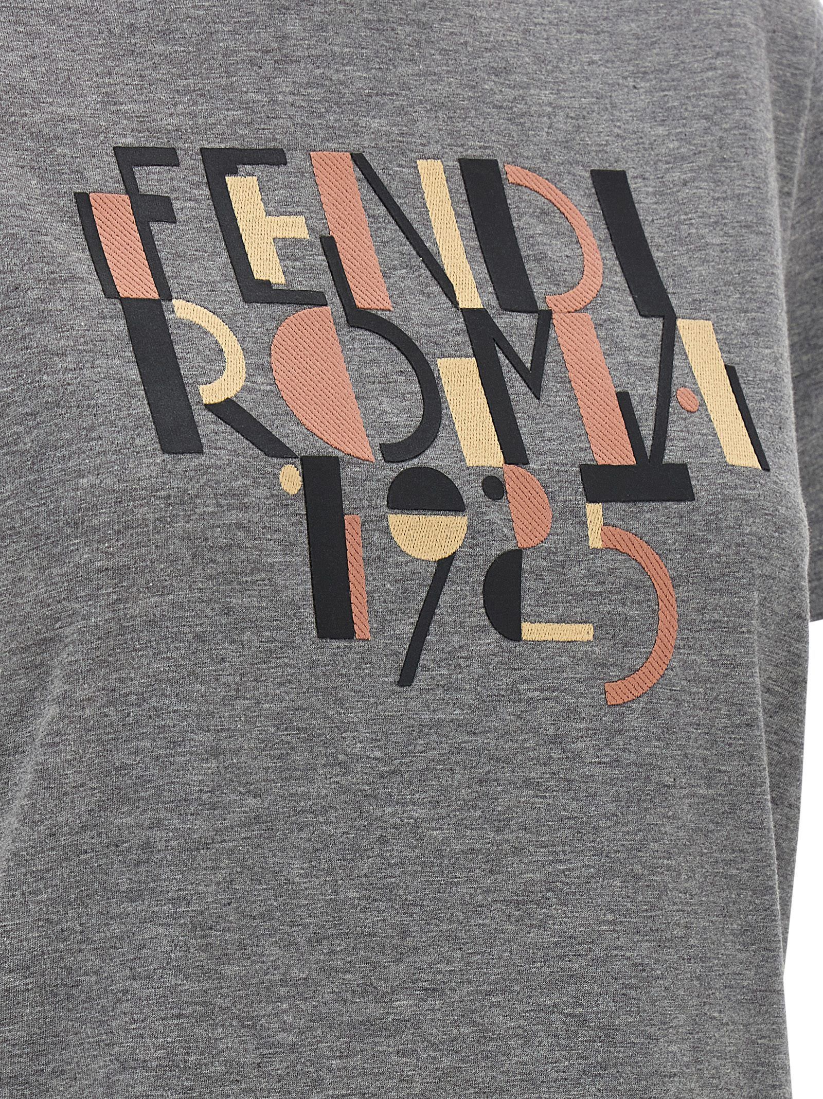 Fendi 'Fendi Roma 1925' T-Shirt Size S / US 4 / IT 40 - 4 Thumbnail