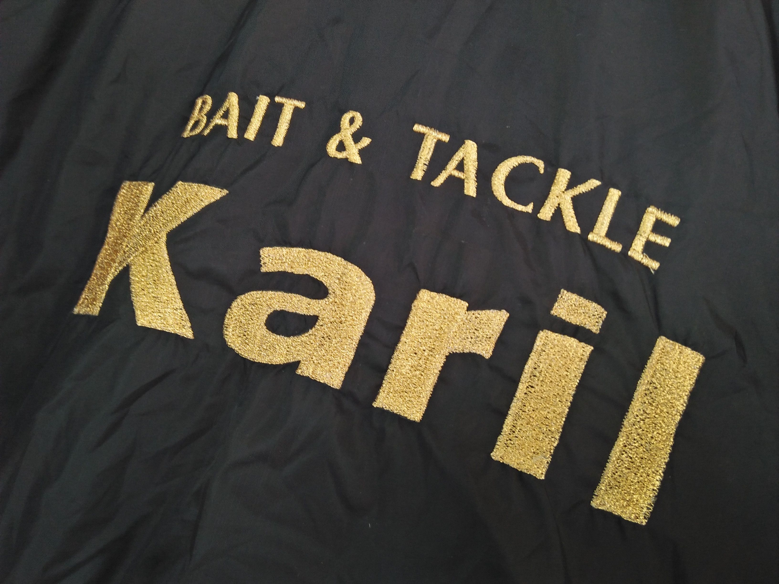 Japanese Brand × Vintage BAIT & TACKLE KARIL Fishing Gear Embroidered Hoodie Jacket Size US L / EU 52-54 / 3 - 3 Thumbnail