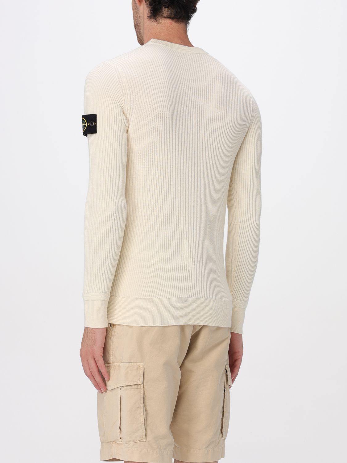 Stone Island Stone Island Sweater Men White Size US XL / EU 56 / 4 - 2 Thumbnail