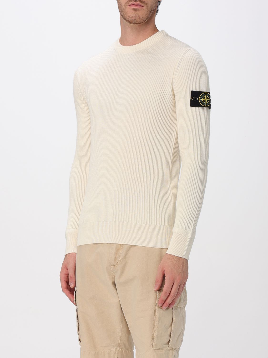 Stone Island Stone Island Sweater Men White Size US XL / EU 56 / 4 - 3 Thumbnail