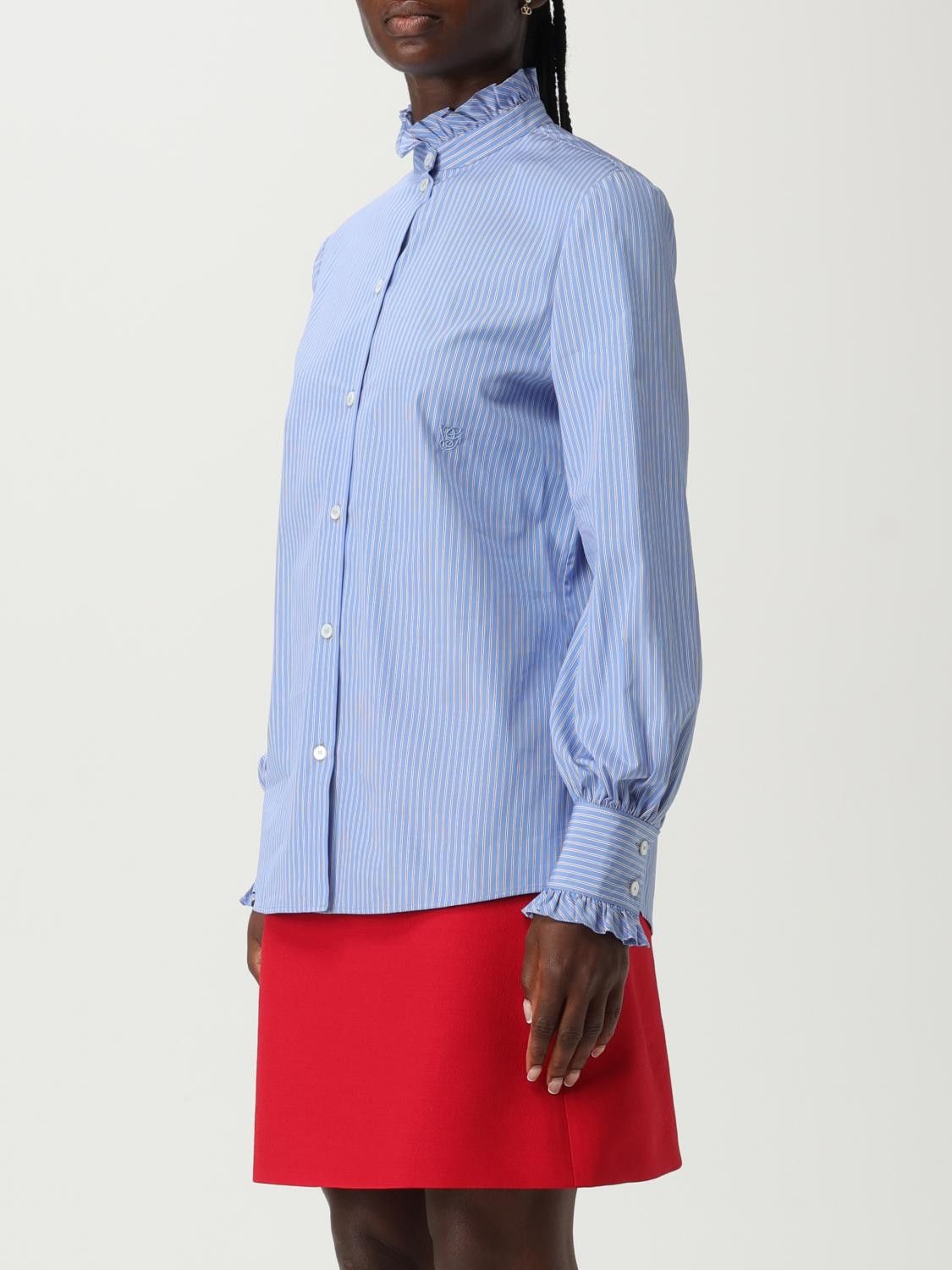 Valentino Valentino Shirt Woman White Size M / US 6-8 / IT 42-44 - 4 Thumbnail