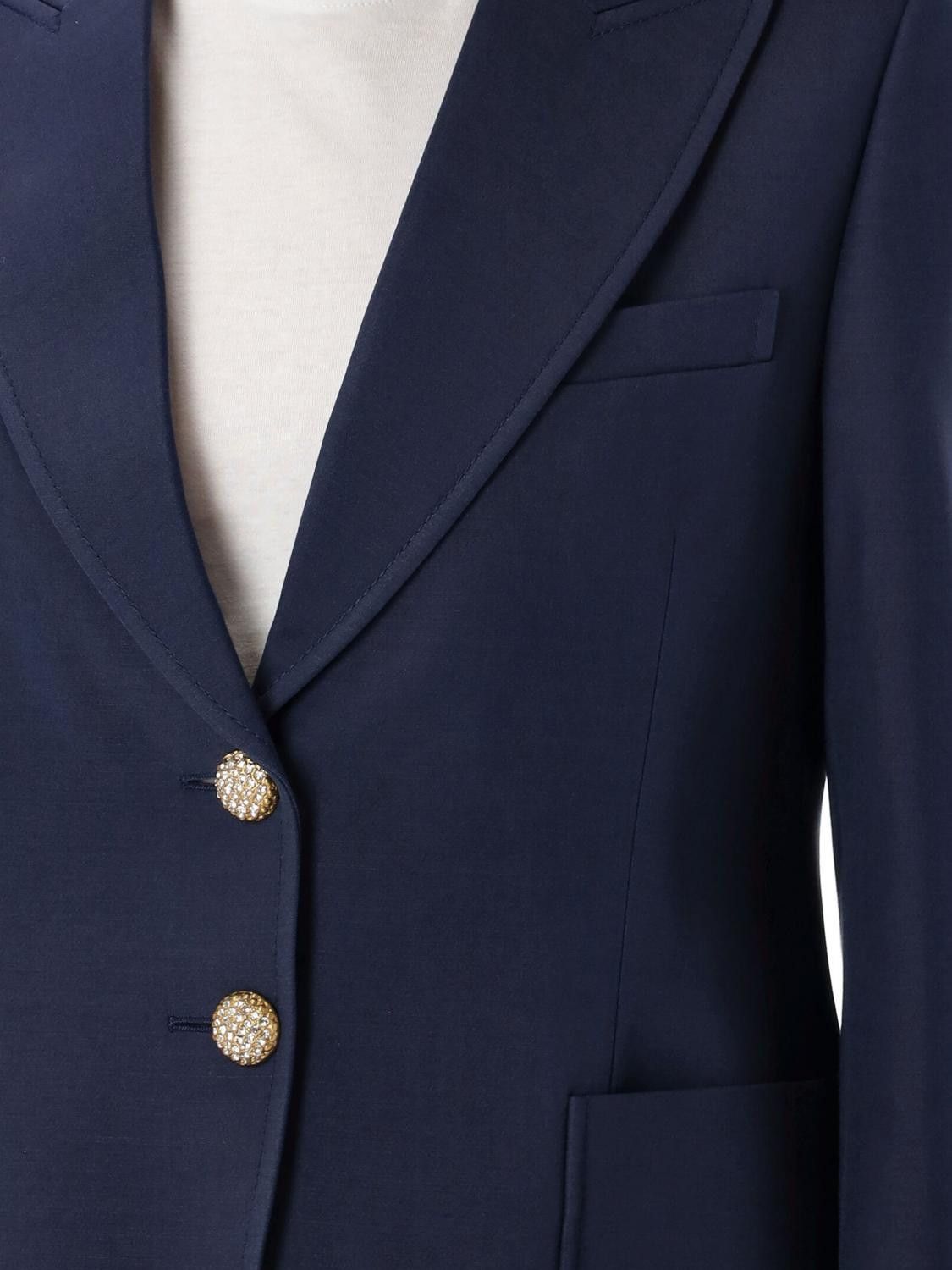Valentino Valentino Jacket Woman Blue Size M / US 6-8 / IT 42-44 - 3 Thumbnail