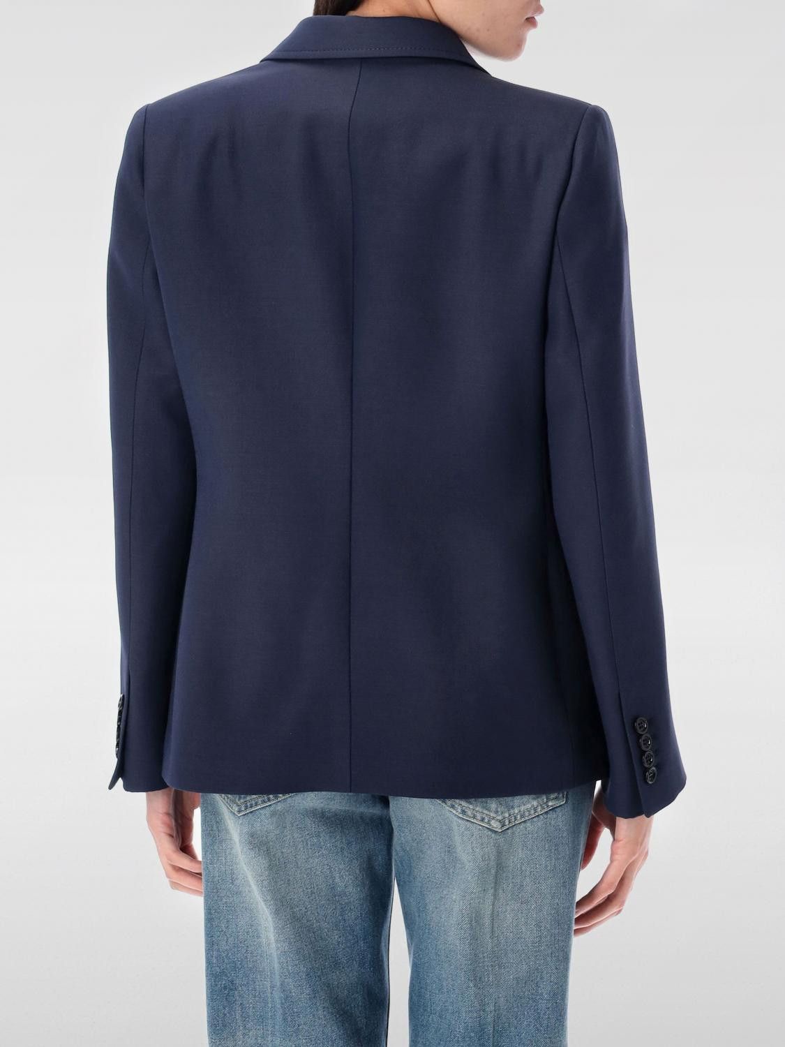 Valentino Valentino Jacket Woman Blue Size M / US 6-8 / IT 42-44 - 2 Thumbnail