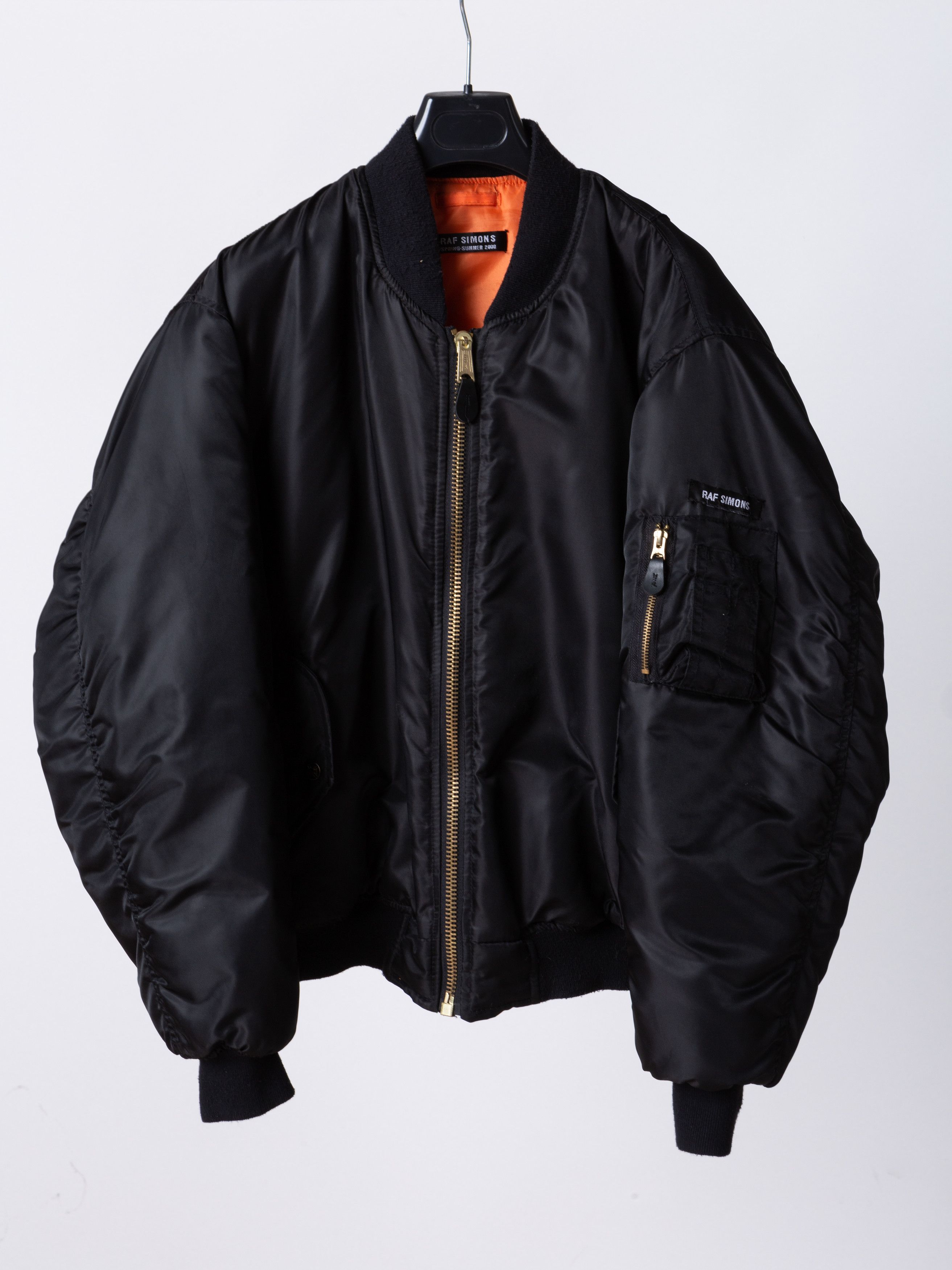 Raf Simons RARE SS00 2000 Raf Simons 'Summa Cum Laude' Bomber MA-1 ...