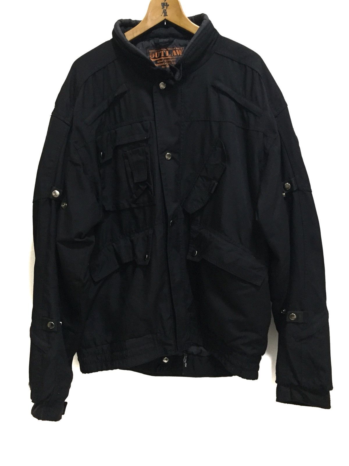 Vintage Vtg Outlaw Motorcycle Jacket Size US L / EU 52-54 / 3 - 1 Thumbnail