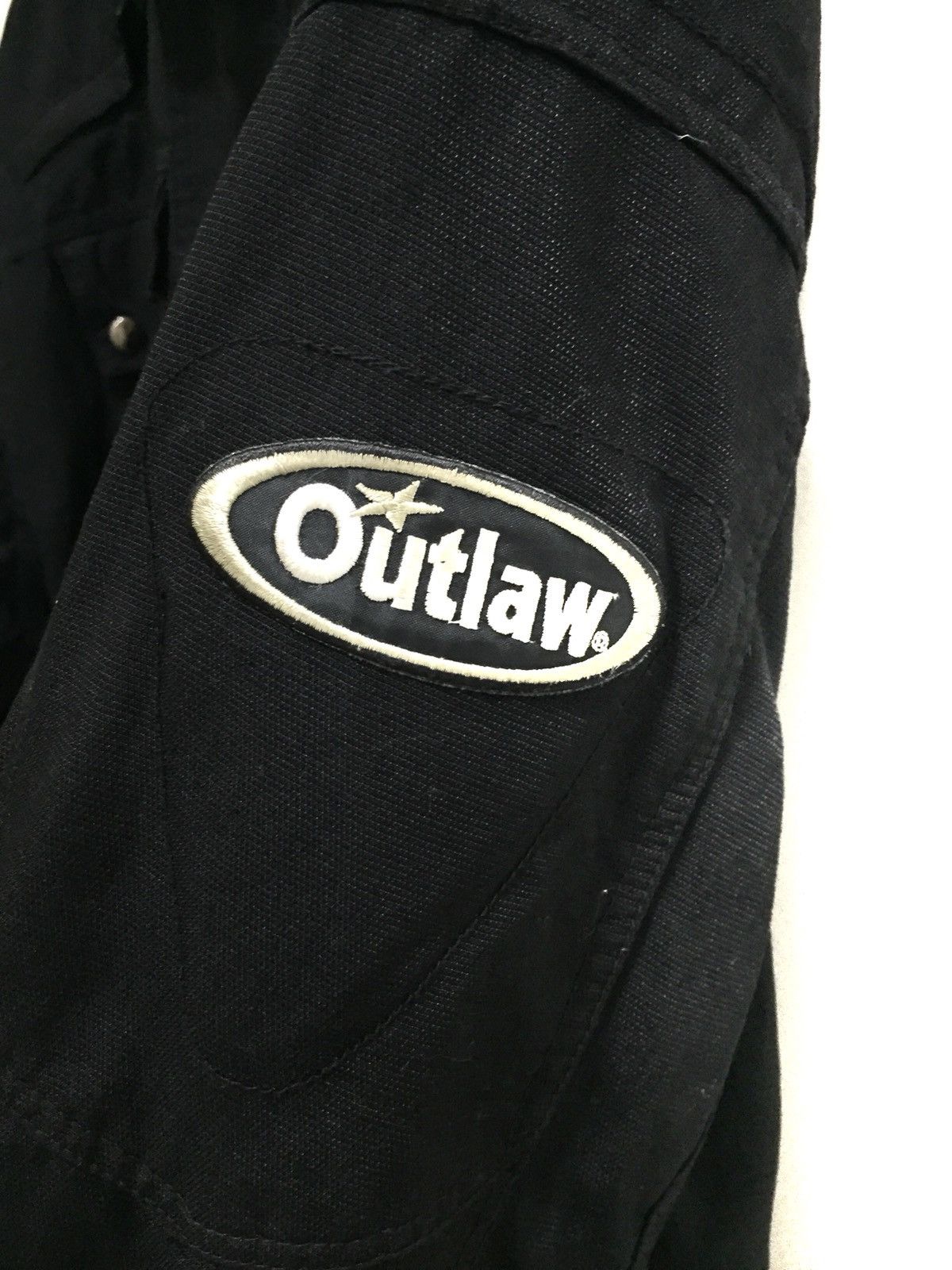 Vintage Vtg Outlaw Motorcycle Jacket Size US L / EU 52-54 / 3 - 10 Thumbnail