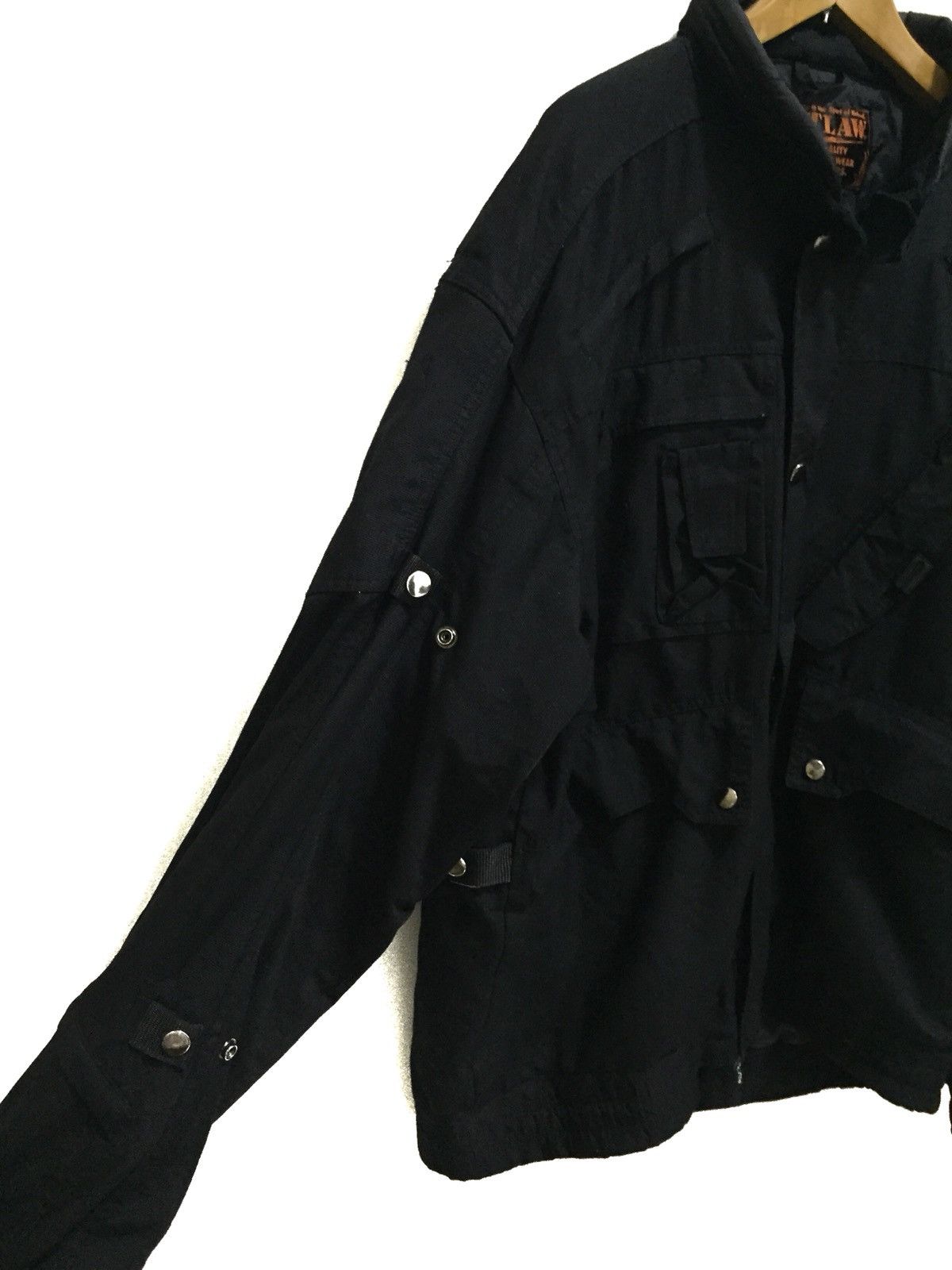 Vintage Vtg Outlaw Motorcycle Jacket Size US L / EU 52-54 / 3 - 6 Thumbnail