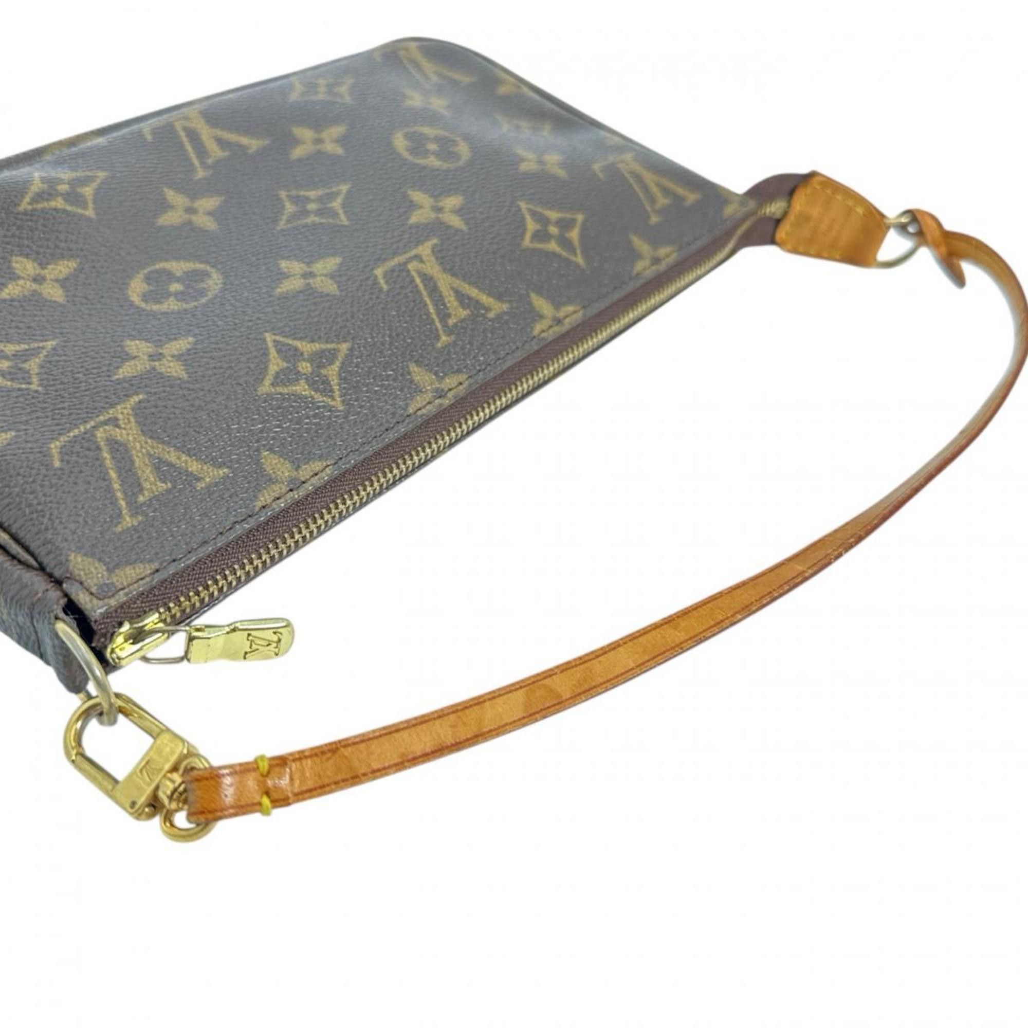 Louis Vuitton Louis Vuitton Pouch Accessory Monogram Pochette Accessoires Canvas M51980 Brown Size ONE SIZE - 7 Thumbnail