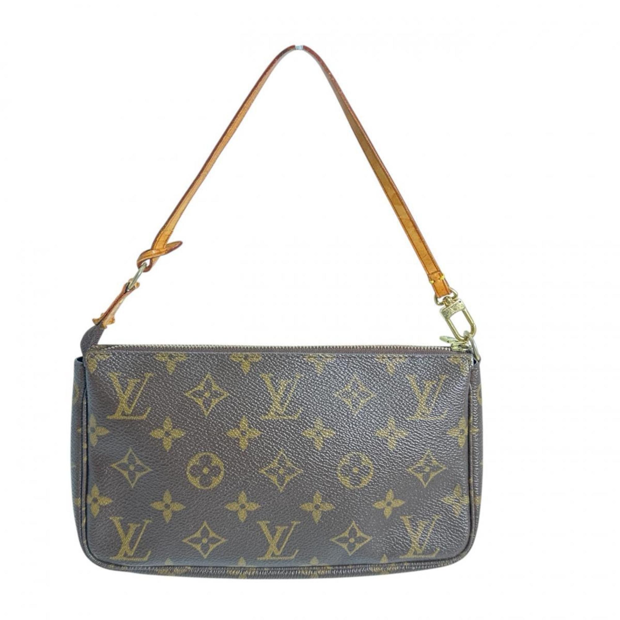 Louis Vuitton Louis Vuitton Pouch Accessory Monogram Pochette Accessoires Canvas M51980 Brown Size ONE SIZE - 2 Thumbnail