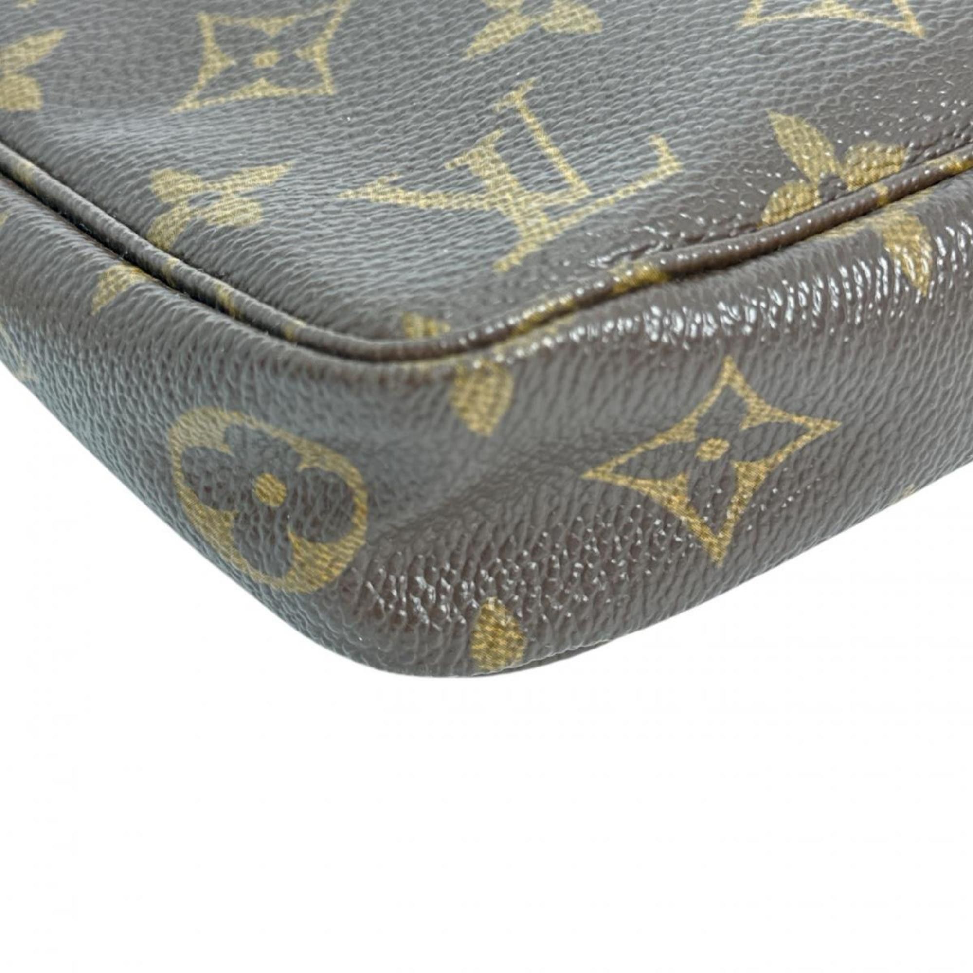 Louis Vuitton Louis Vuitton Pouch Accessory Monogram Pochette Accessoires Canvas M51980 Brown Size ONE SIZE - 5 Thumbnail