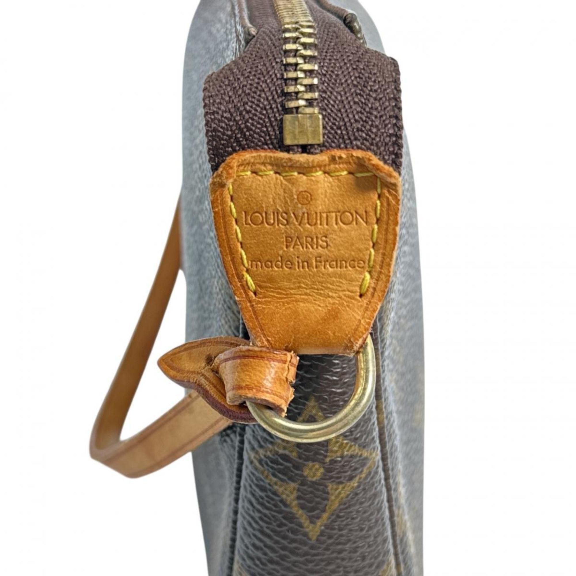 Louis Vuitton Louis Vuitton Pouch Accessory Monogram Pochette Accessoires Canvas M51980 Brown Size ONE SIZE - 8 Thumbnail
