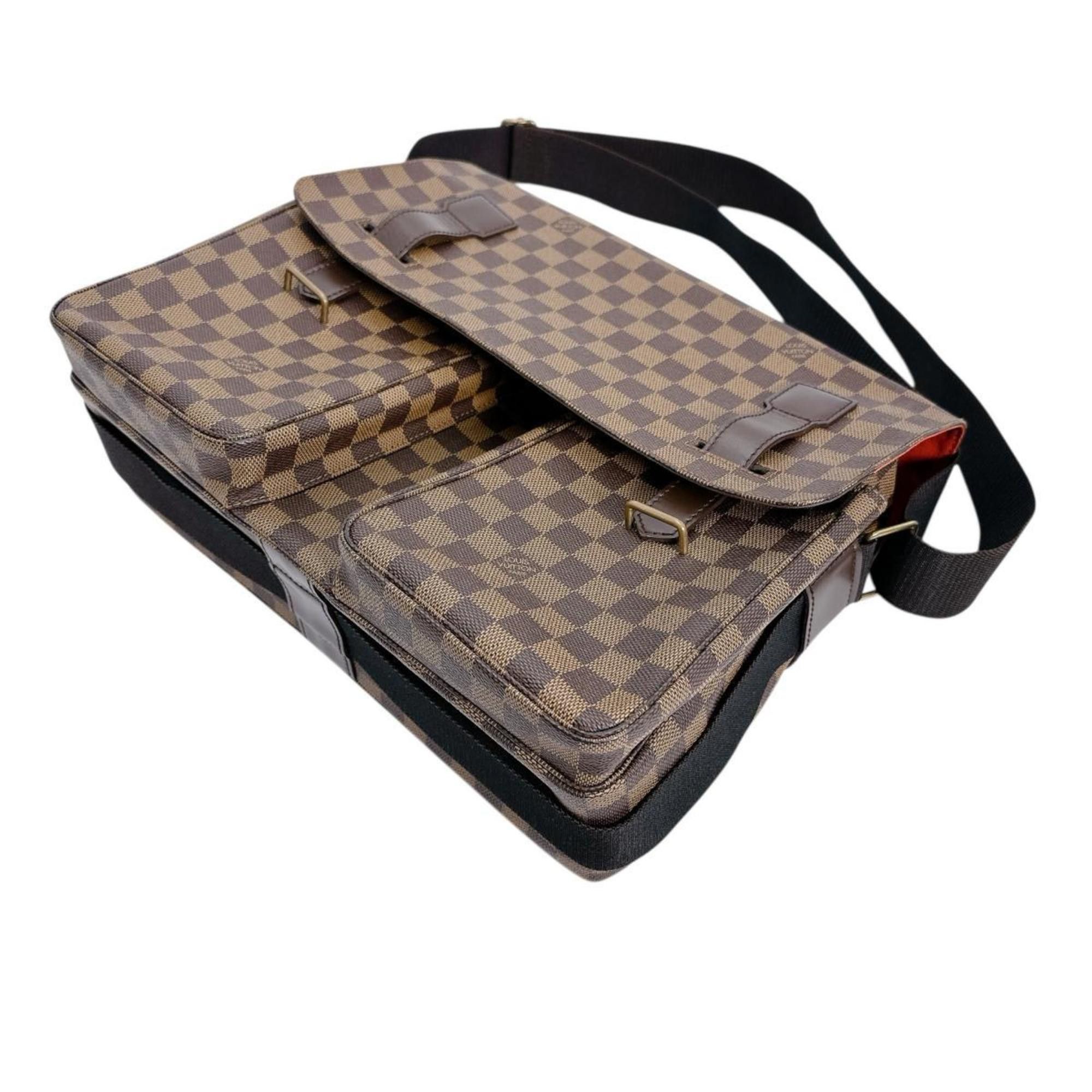 Louis Vuitton Louis Vuitton Shoulder Bag 2WAY Damier Broadway Canvas N42270 Brown Size ONE SIZE - 6 Thumbnail