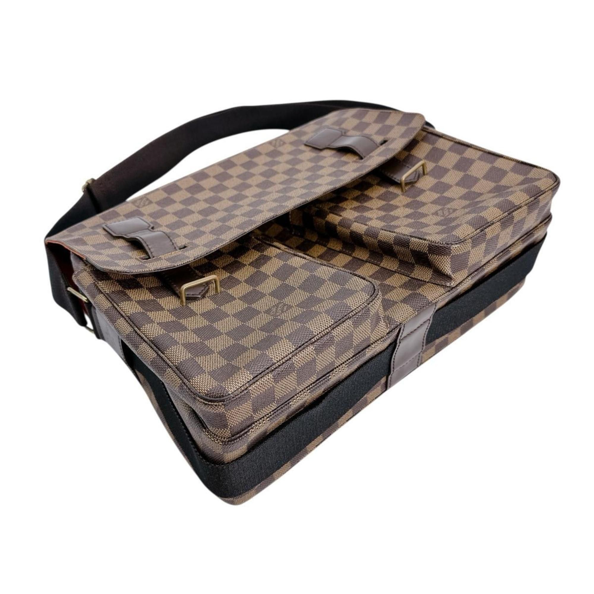 Louis Vuitton Louis Vuitton Shoulder Bag 2WAY Damier Broadway Canvas N42270 Brown Size ONE SIZE - 7 Thumbnail
