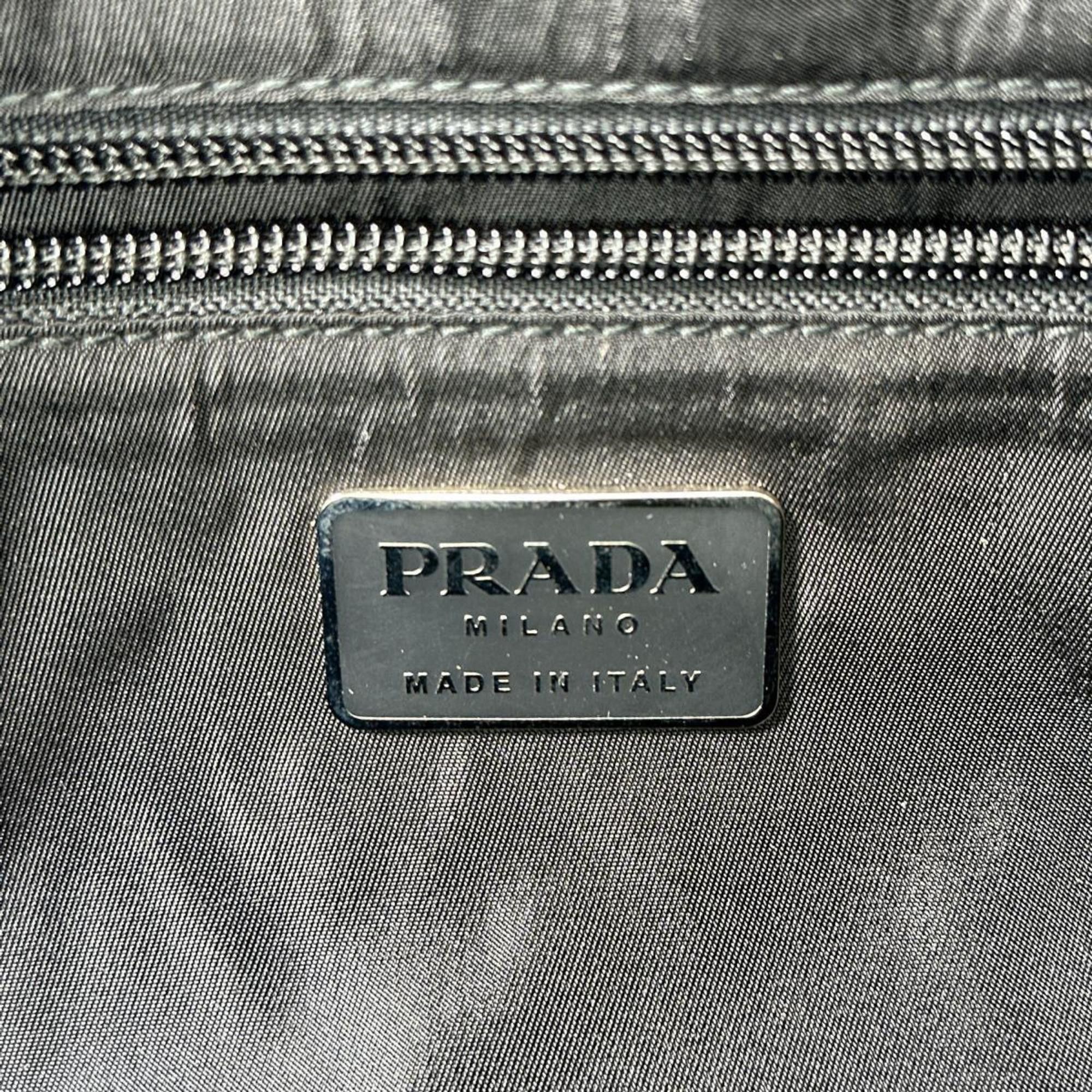 Prada PRADA Handbag Nylon Black Size ONE SIZE - 13 Thumbnail