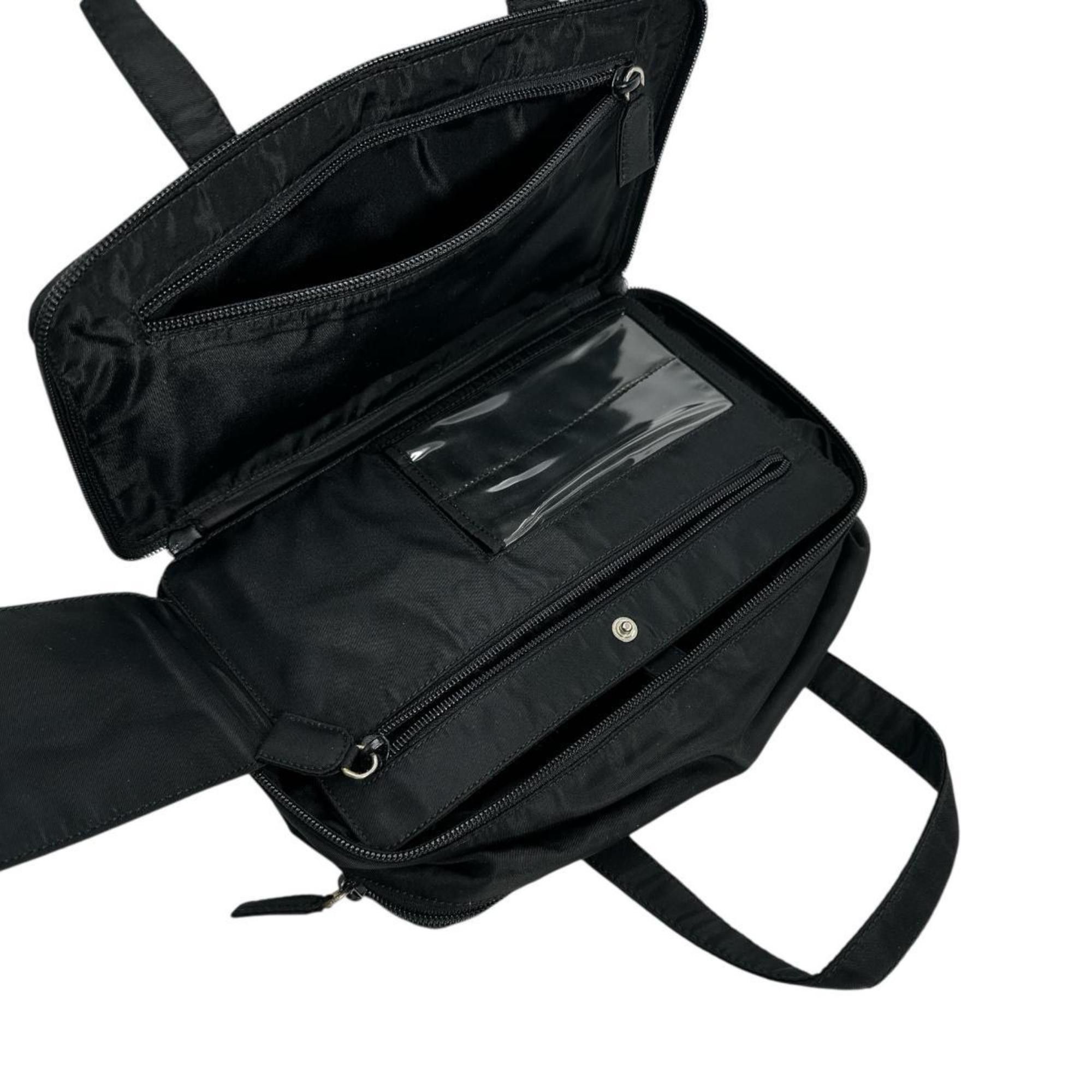 Prada PRADA Handbag Nylon Black Size ONE SIZE - 12 Thumbnail