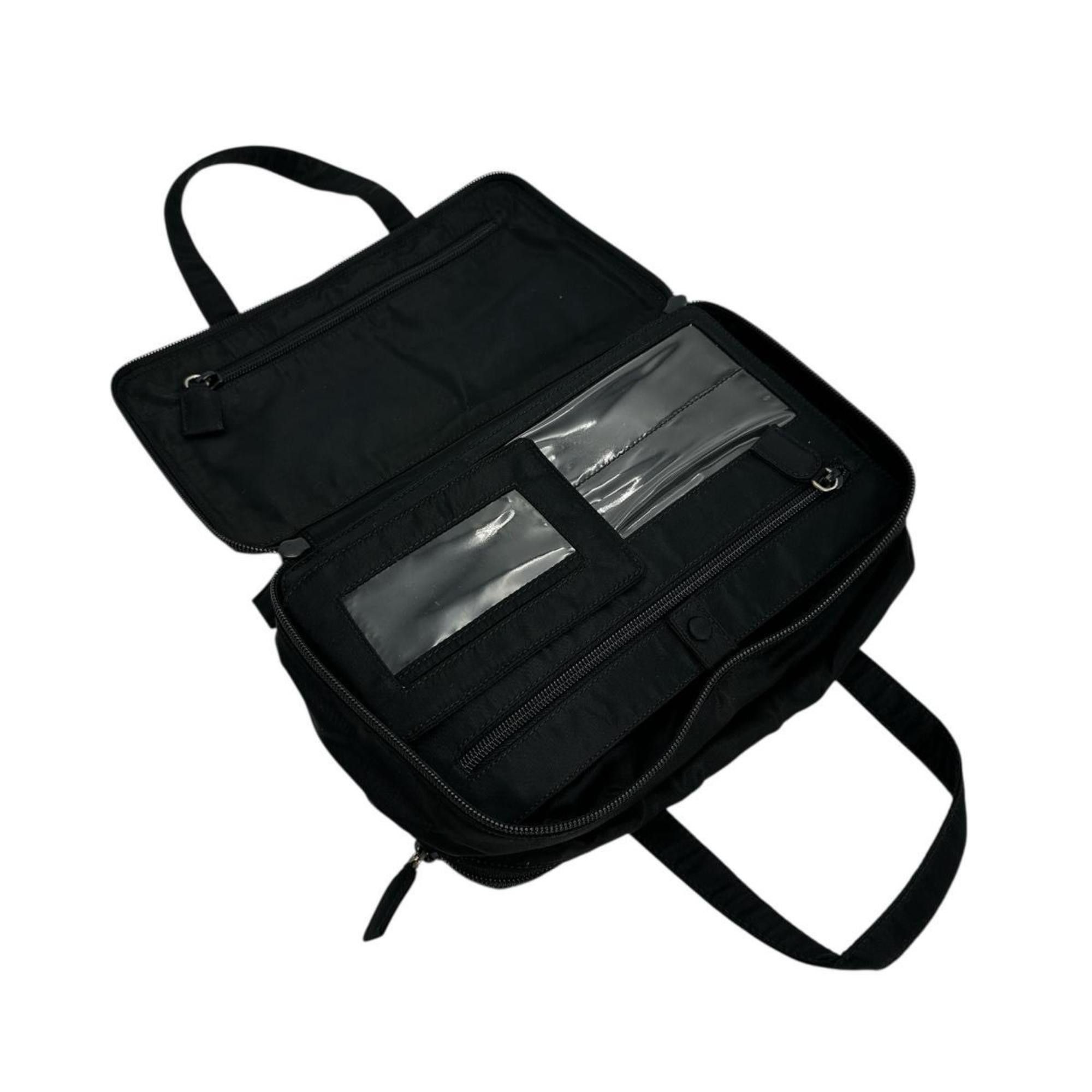 Prada PRADA Handbag Nylon Black Size ONE SIZE - 9 Thumbnail