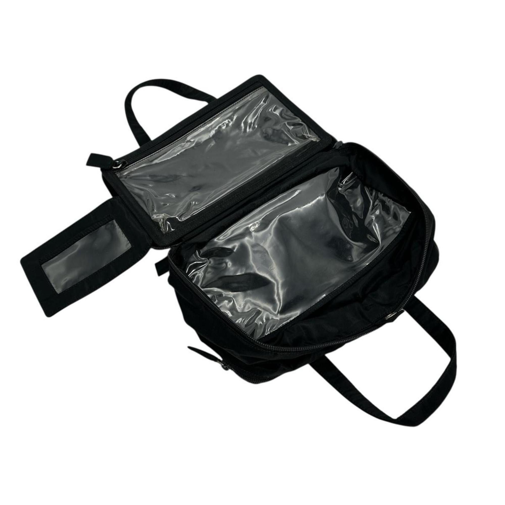Prada PRADA Handbag Nylon Black Size ONE SIZE - 10 Thumbnail