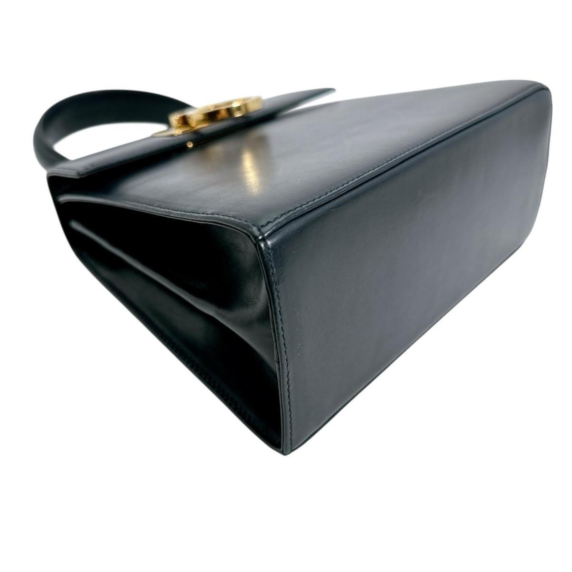 Salvatore Ferragamo Salvatore Ferragamo Handbag 2WAY Bag Shoulder Gancini Leather BX-212193 Black Size ONE SIZE - 5 Thumbnail