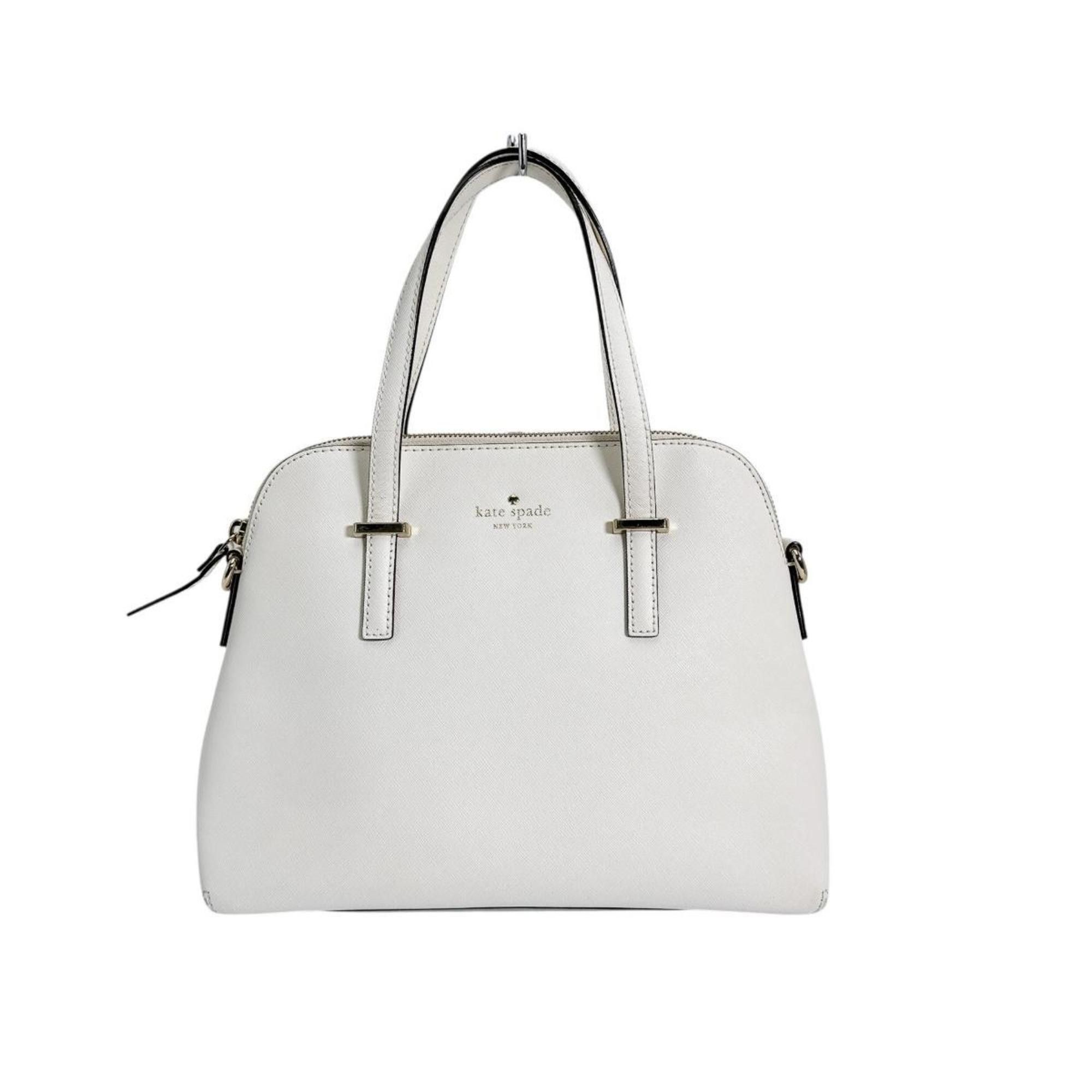 Kate Spade handbag, 2-way bag, shoulder cowhide leather, PXRU4471, white