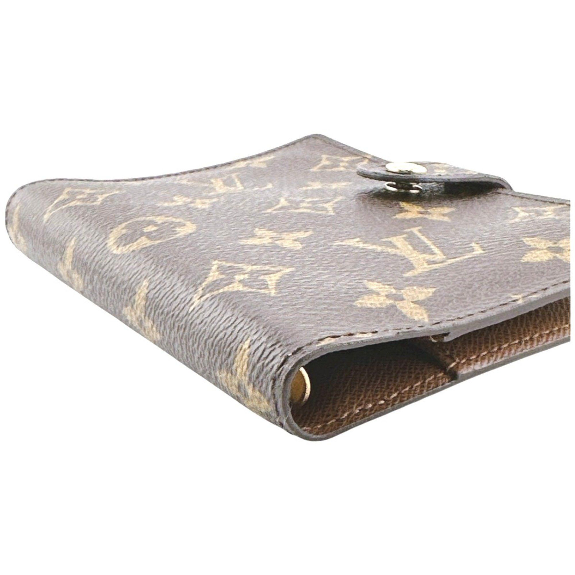 Louis Vuitton Louis Vuitton Notebook Cover Case Monogram Agenda PM Canvas R20005 Brown Size ONE SIZE - 10 Thumbnail