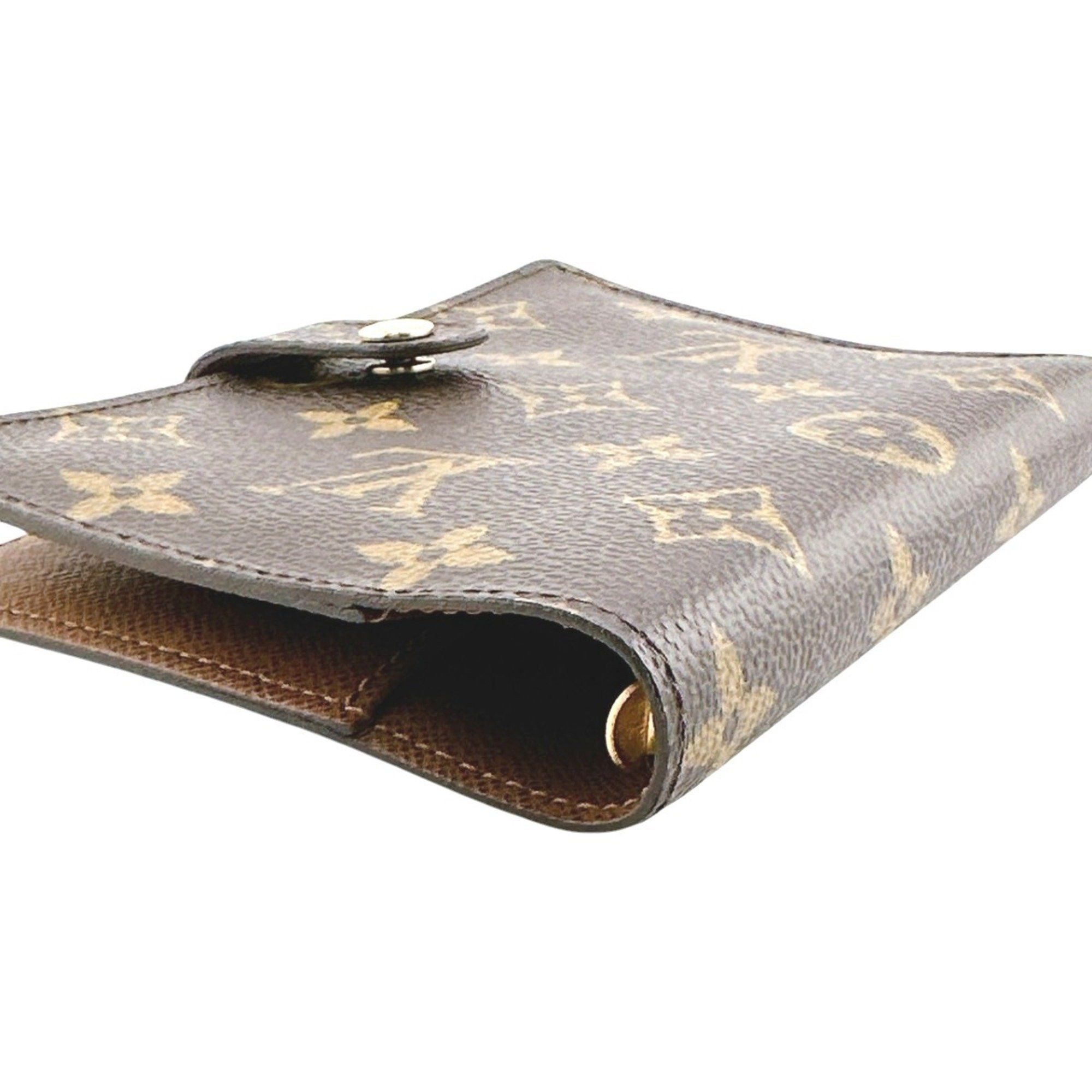 Louis Vuitton Louis Vuitton Notebook Cover Case Monogram Agenda PM Canvas R20005 Brown Size ONE SIZE - 7 Thumbnail