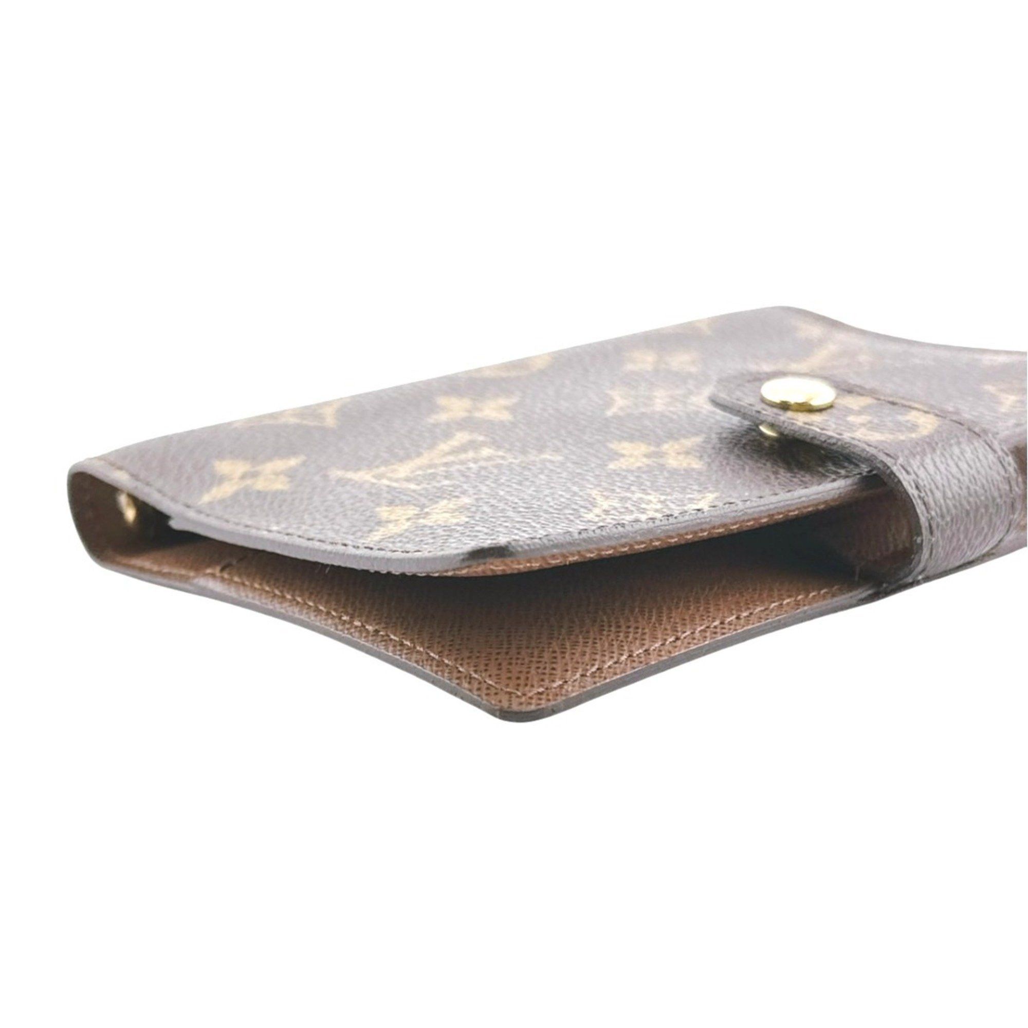 Louis Vuitton Louis Vuitton Notebook Cover Case Monogram Agenda PM Canvas R20005 Brown Size ONE SIZE - 9 Thumbnail
