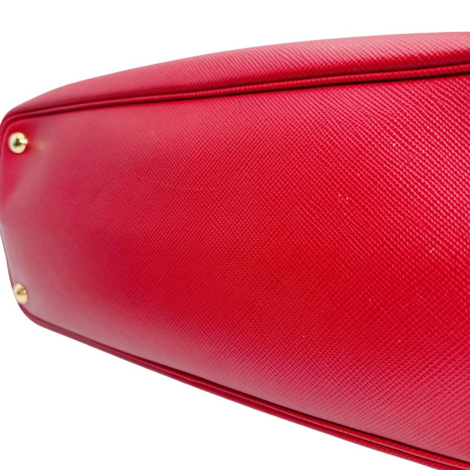 Prada PRADA Handbag Shoulder Bag Saffiano 2way Cowhide Leather BN2775 Red Size ONE SIZE - 5 Thumbnail