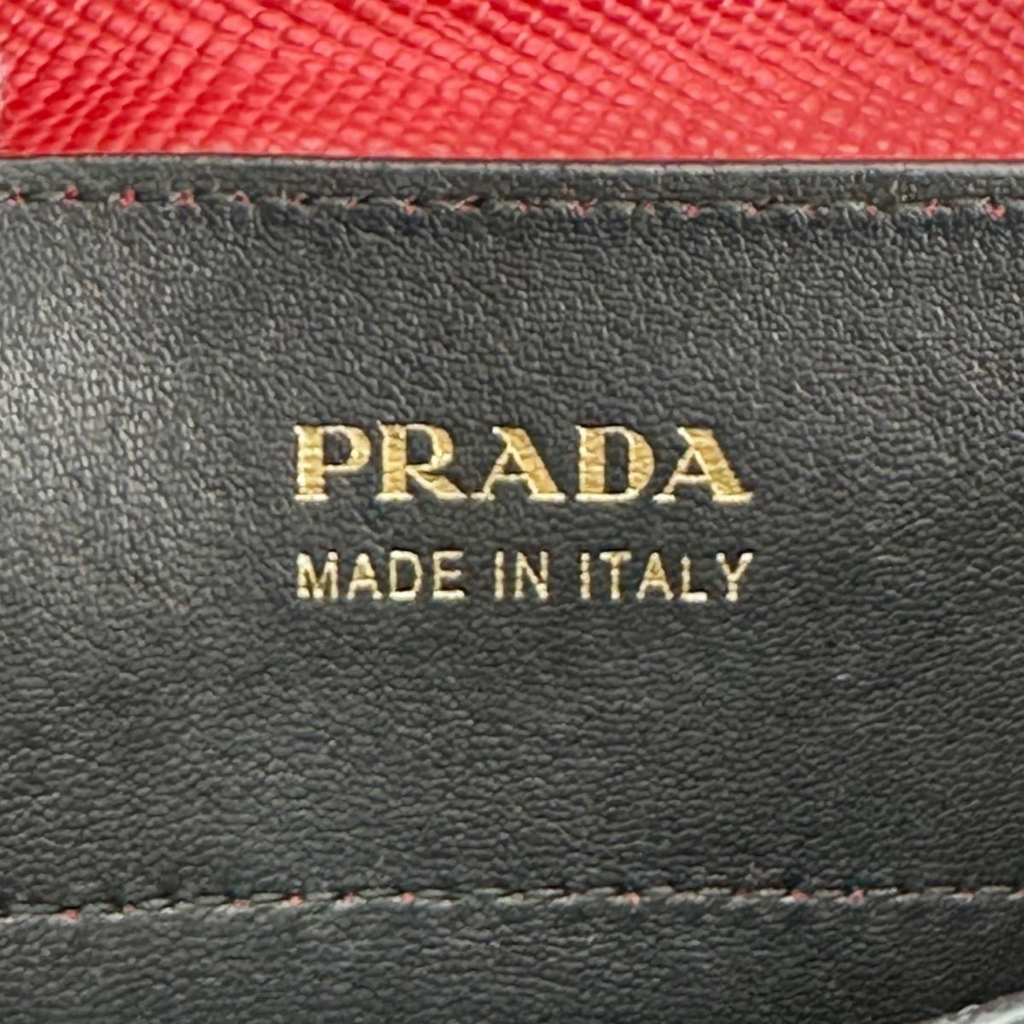 Prada PRADA Handbag Shoulder Bag Saffiano 2way Cowhide Leather BN2775 Red Size ONE SIZE - 19 Thumbnail