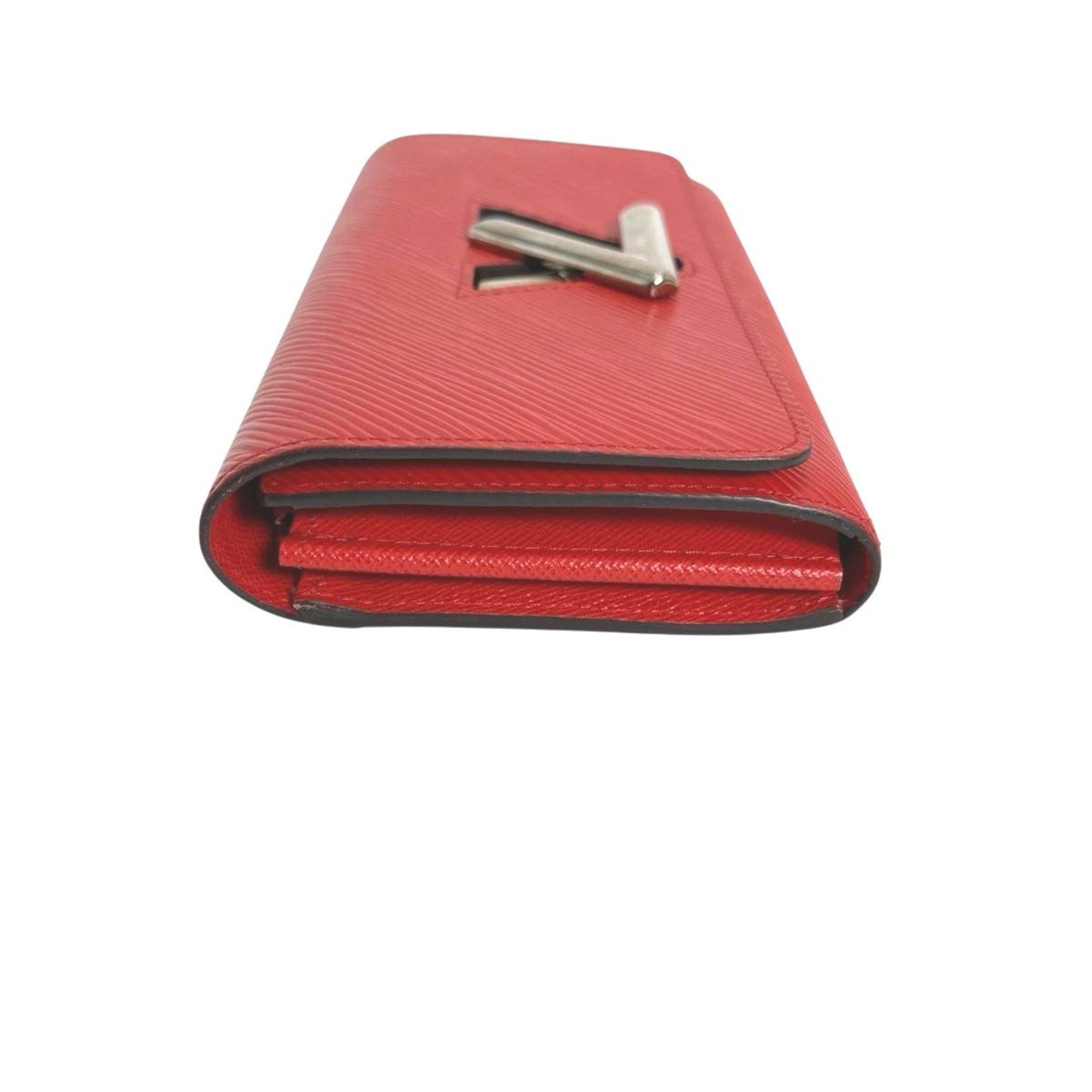 Louis Vuitton Louis Vuitton Long Wallet Epi Twist Leather M61179 Coquelicot Size ONE SIZE - 5 Thumbnail