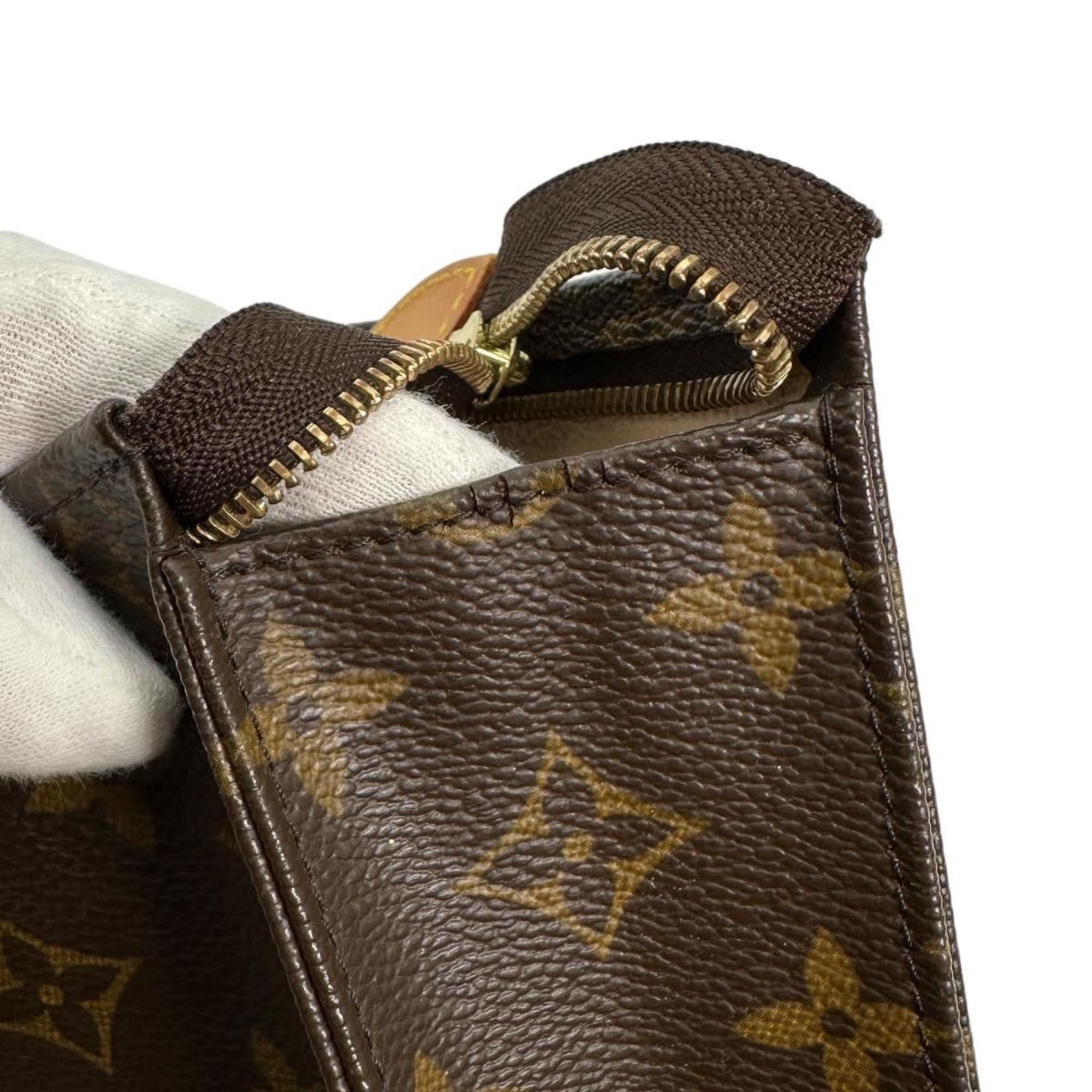 Louis Vuitton Louis Vuitton Pouch Pochette Monogram Toilette 19 Canvas M47544 Brown Size ONE SIZE - 7 Thumbnail