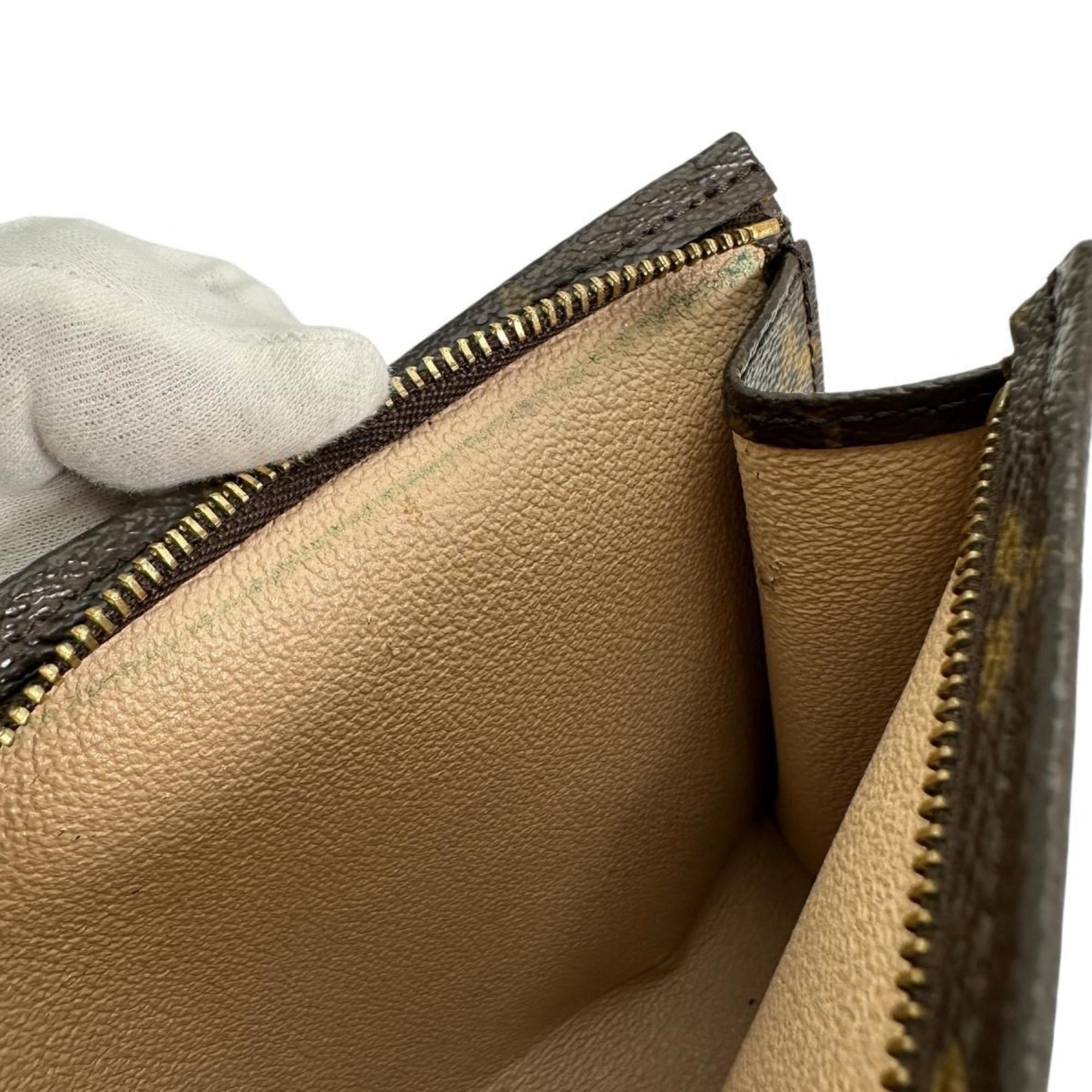 Louis Vuitton Louis Vuitton Pouch Pochette Monogram Toilette 19 Canvas M47544 Brown Size ONE SIZE - 12 Thumbnail