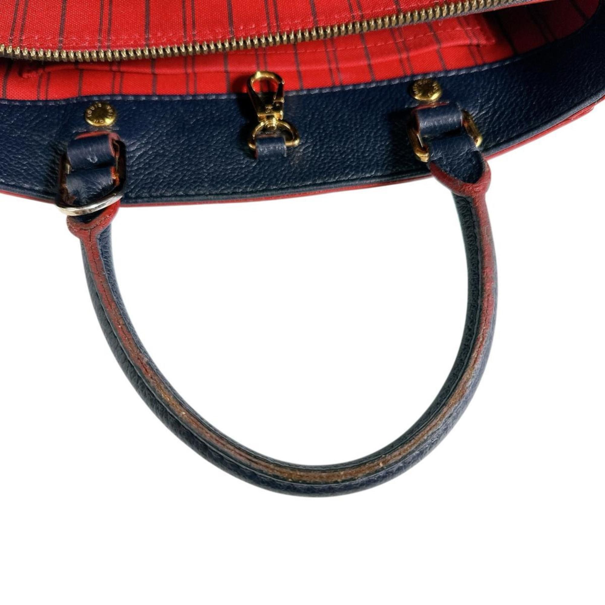 Louis Vuitton Louis Vuitton Shoulder Bag Montaigne BB Empreinte Marine Rouge Monogram M42747 Size ONE SIZE - 9 Thumbnail