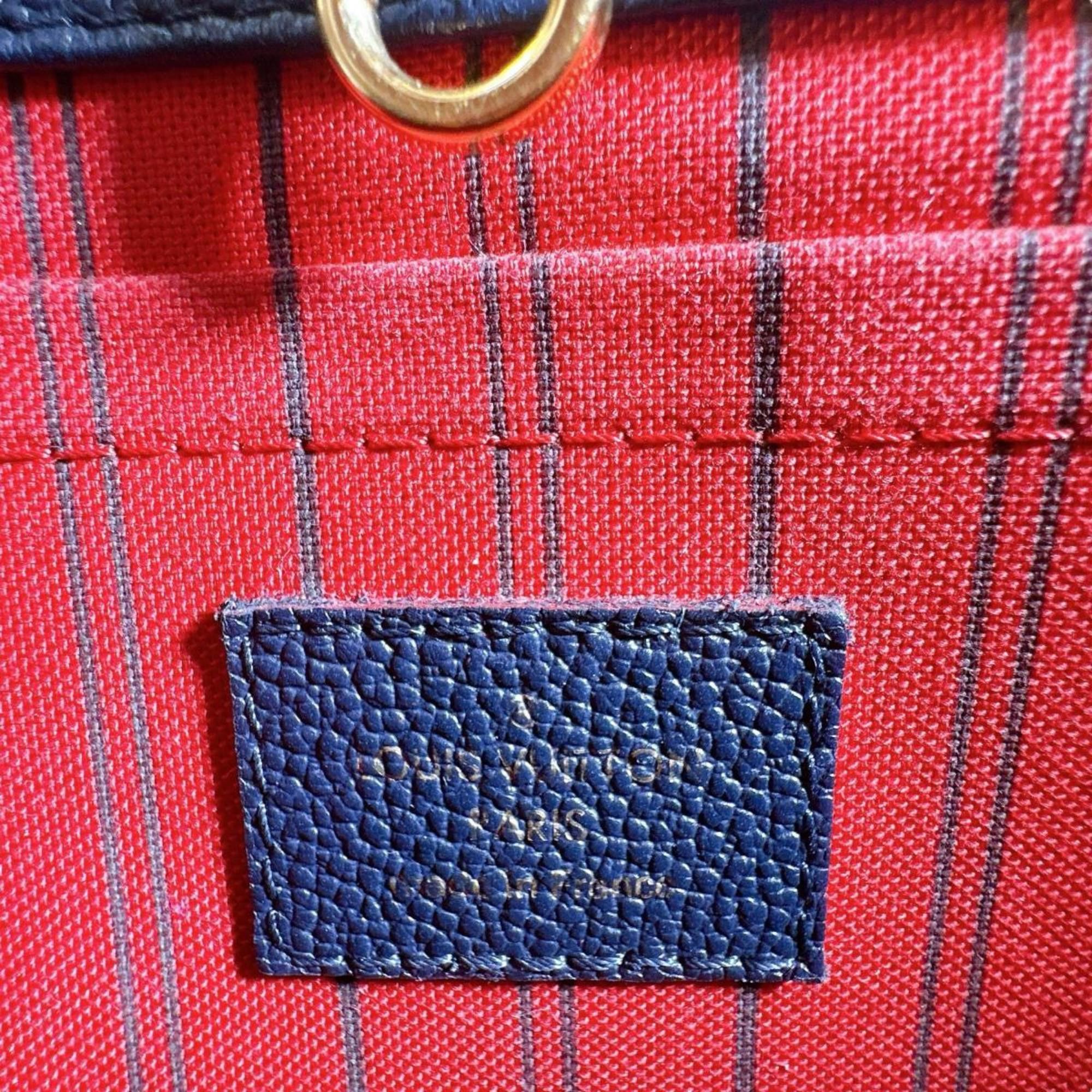 Louis Vuitton Louis Vuitton Shoulder Bag Montaigne BB Empreinte Marine Rouge Monogram M42747 Size ONE SIZE - 15 Thumbnail