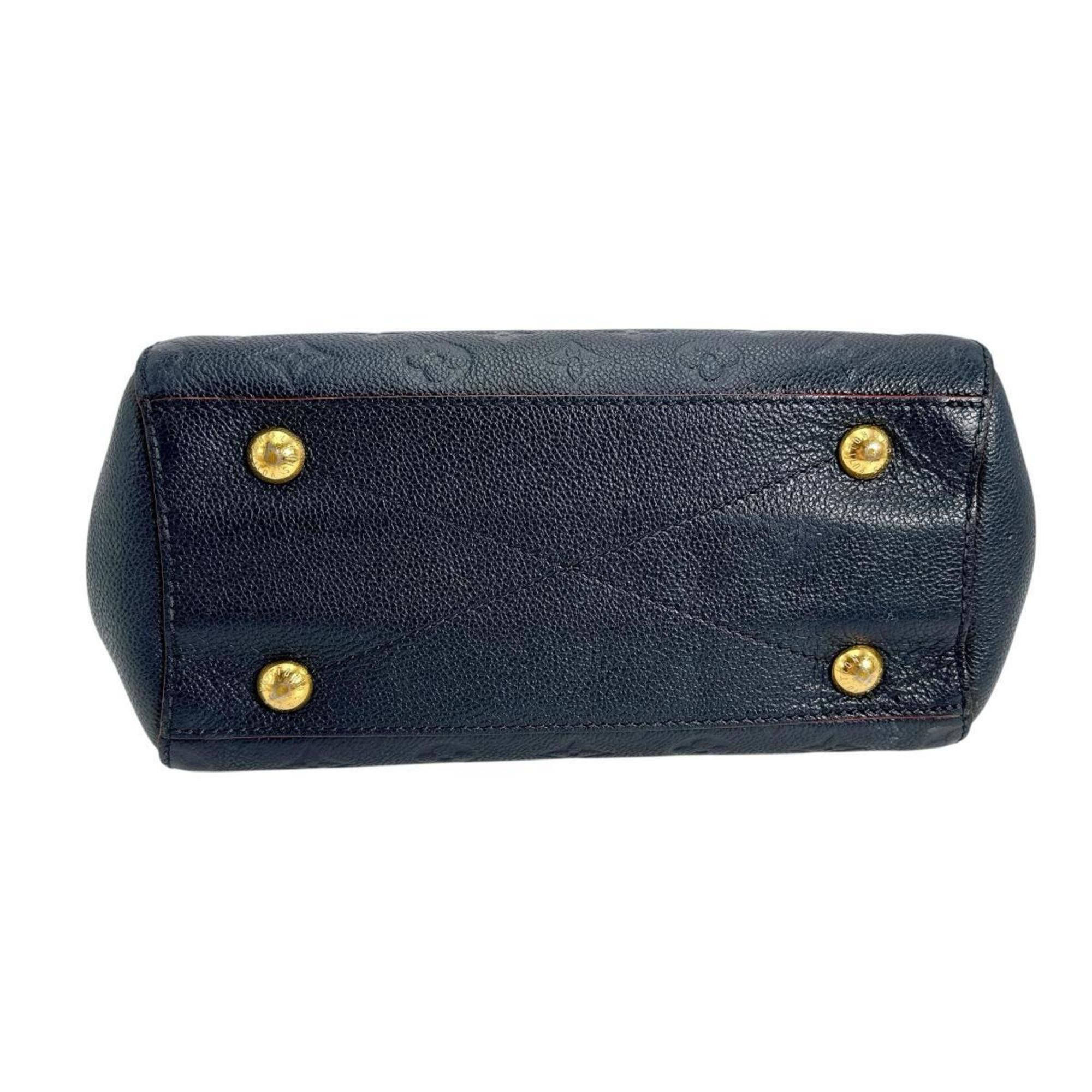 Louis Vuitton Louis Vuitton Shoulder Bag Montaigne BB Empreinte Marine Rouge Monogram M42747 Size ONE SIZE - 5 Thumbnail