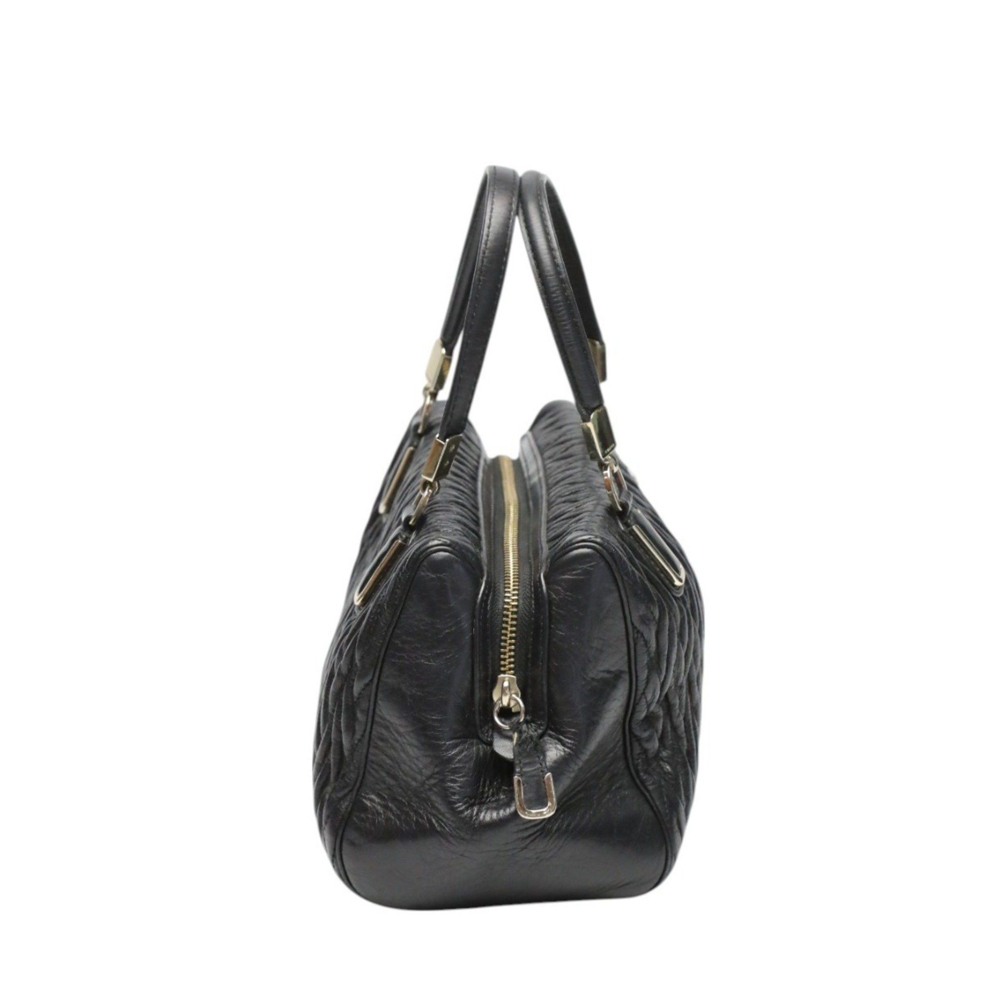 Coach COACH Handbag 2way Shoulder Bag Satchel Madison Leather F49723 Black Size ONE SIZE - 4 Thumbnail