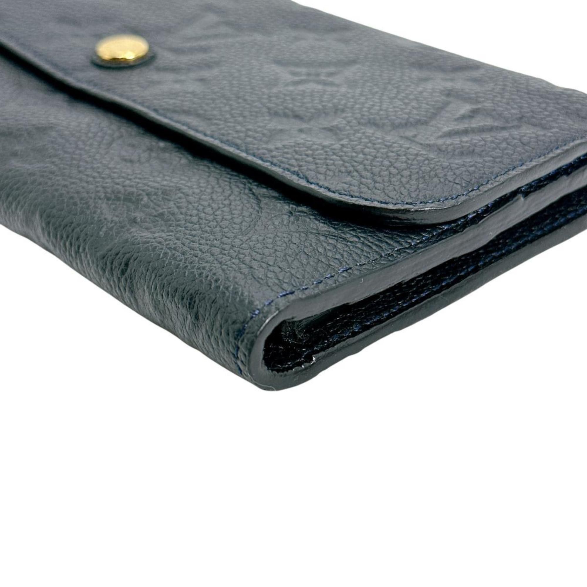 Louis Vuitton Louis Vuitton Long Wallet Tri-fold Monogram Empreinte Leather Portefeuille Virtuose M60258 Infini Size ONE SIZE - 5 Thumbnail