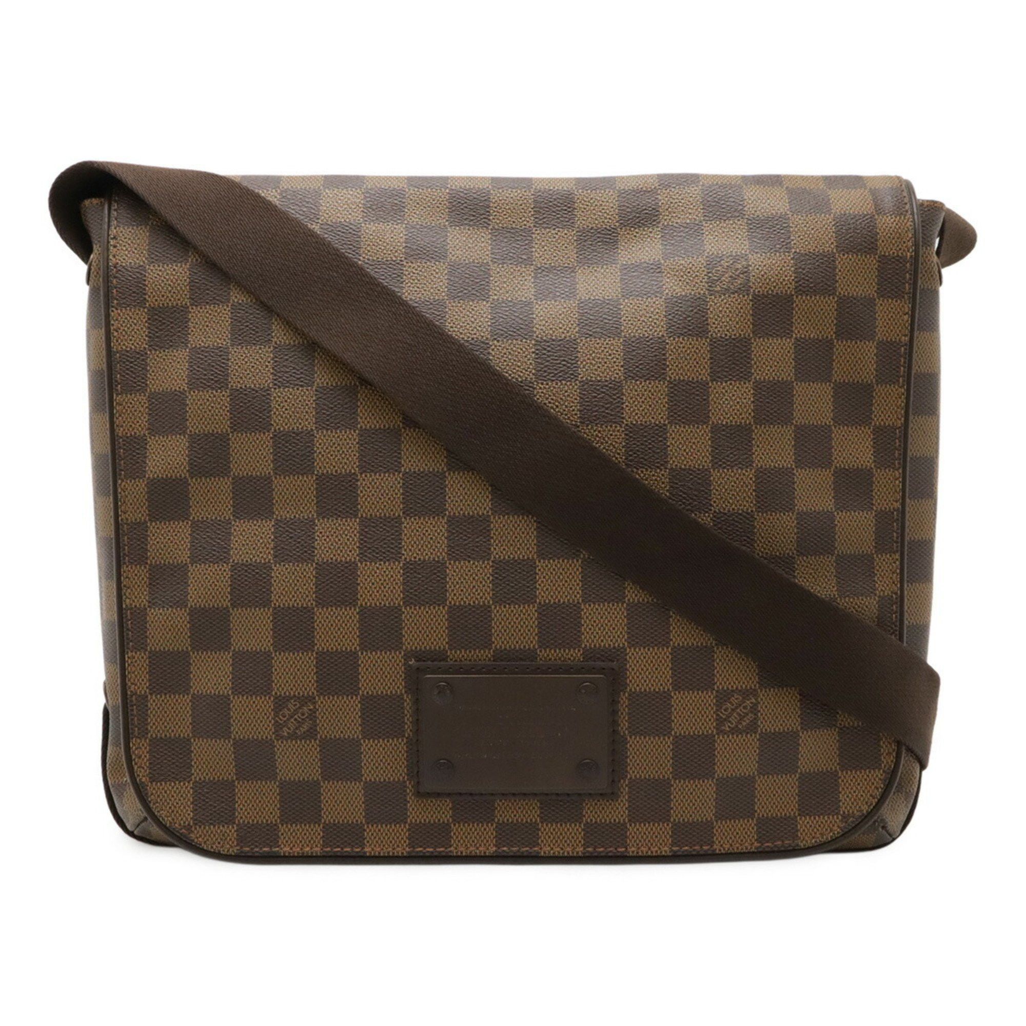 Louis Vuitton LOUIS VUITTON Damier Brooklyn MM Shoulder Bag N51211 Size ONE SIZE - 2 Thumbnail