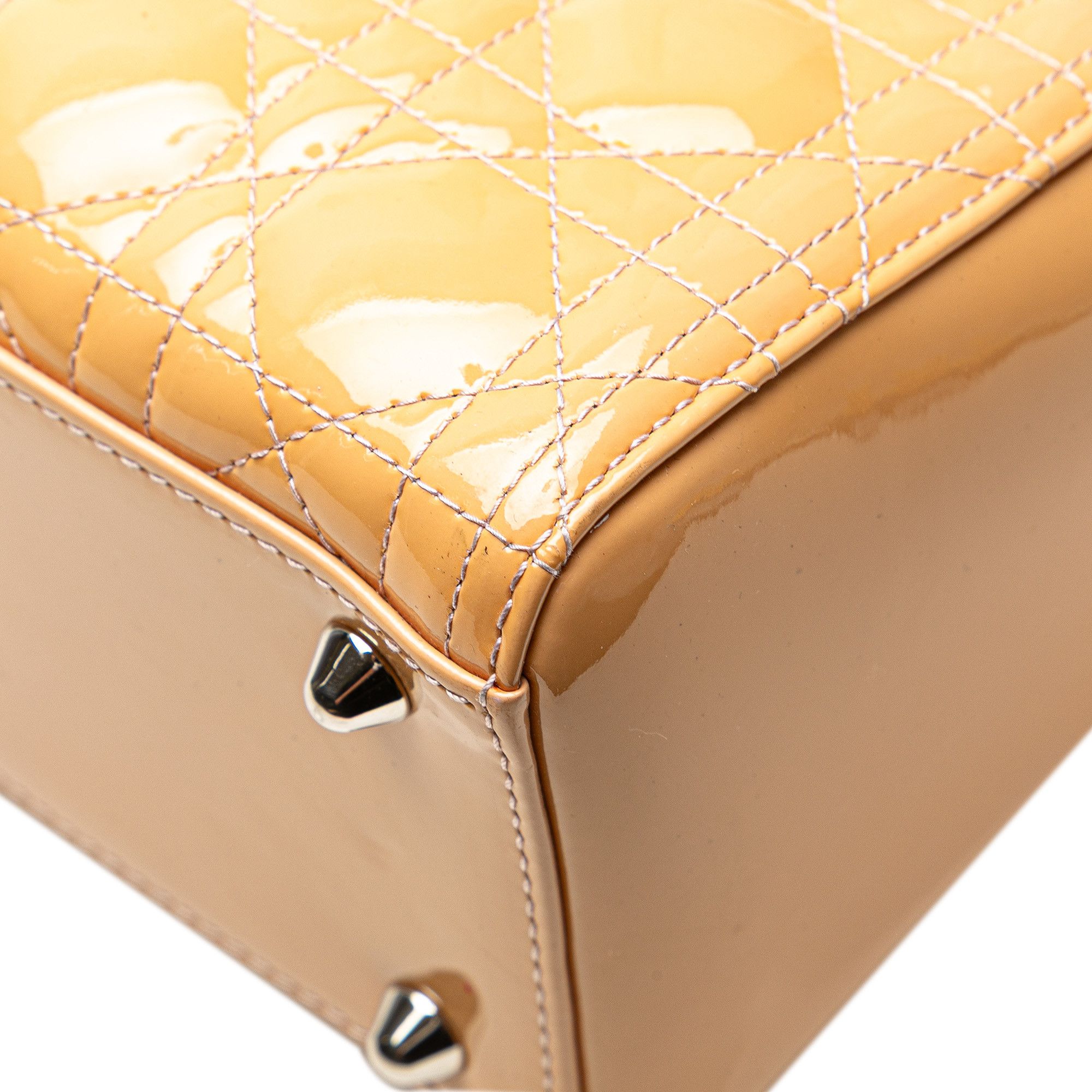 Dior Dior Large Patent Cannage Lady Dior Size ONE SIZE - 9 Thumbnail