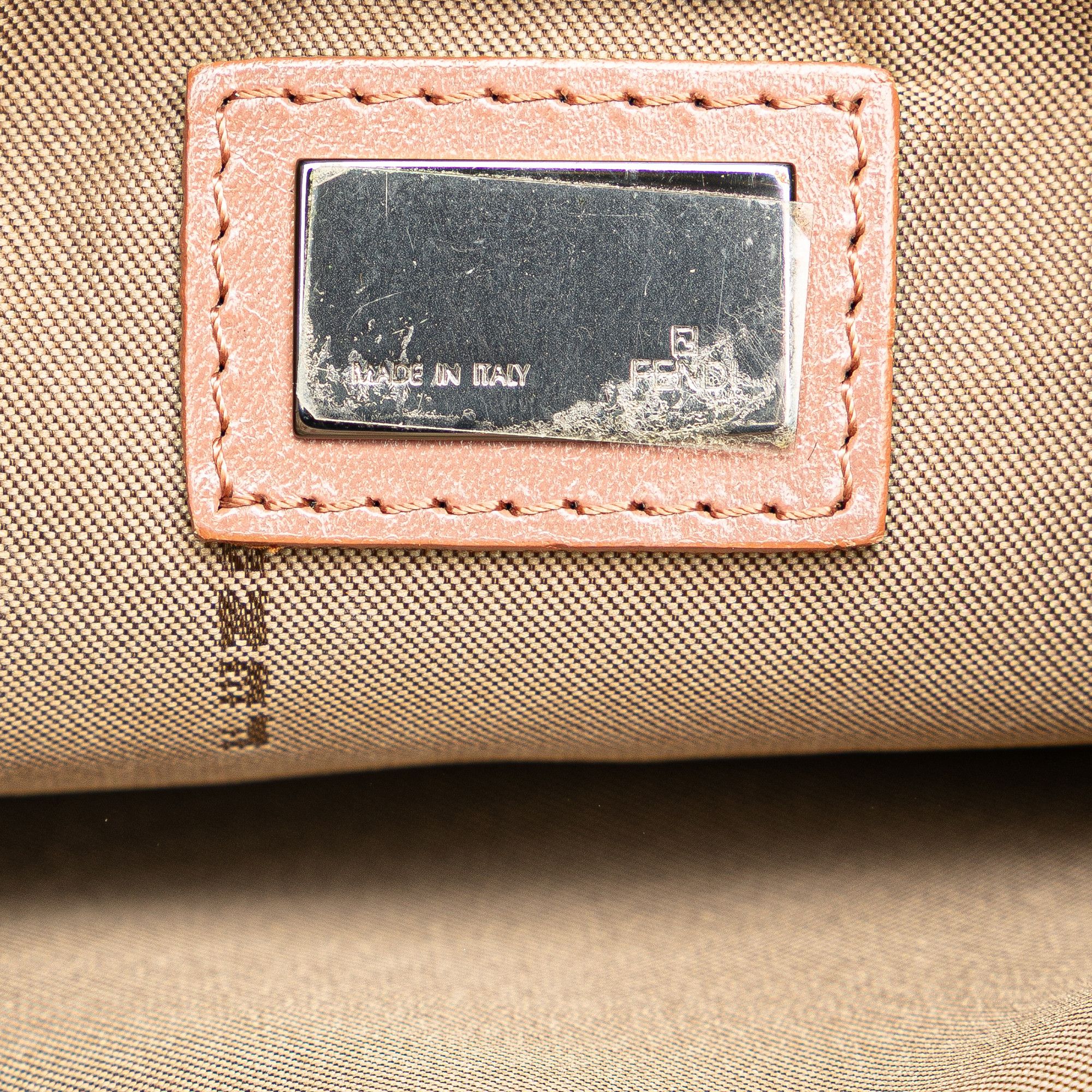 Fendi Fendi Zucchino Canvas Crossbody Size ONE SIZE - 5 Thumbnail