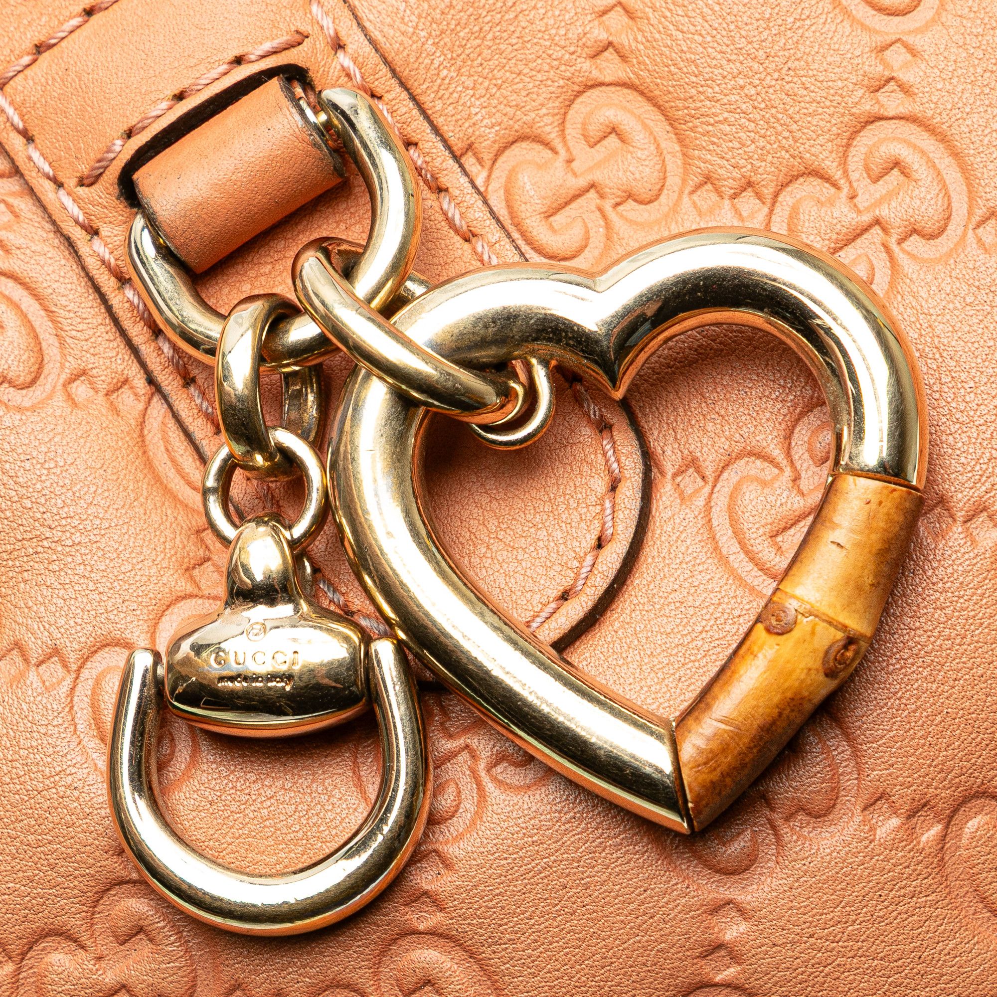 Gucci Gucci Guccissima Heart Bit Satchel Size ONE SIZE - 8 Thumbnail