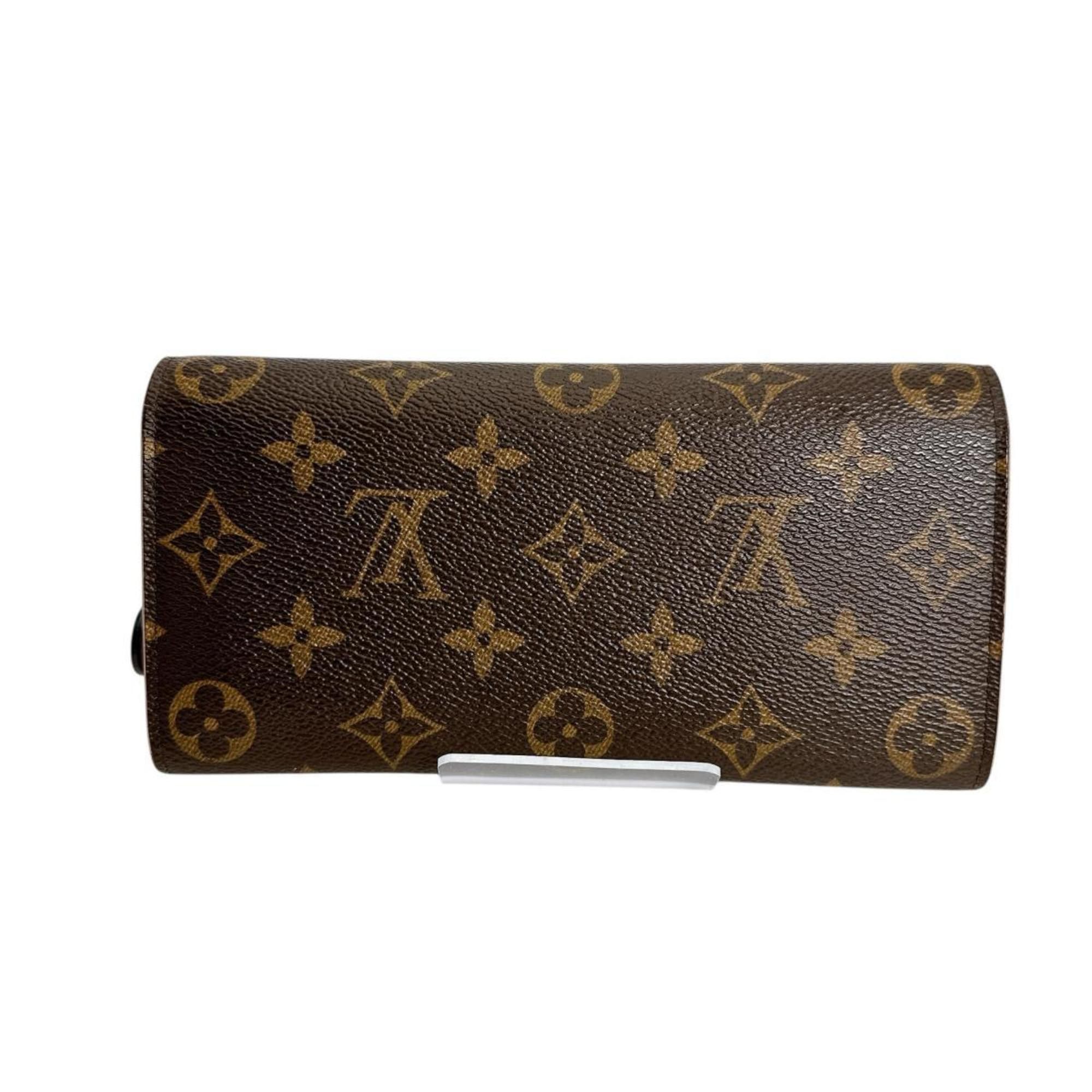 Louis Vuitton Louis Vuitton Long Wallet Monogram Portefeuille Emily Canvas M64202 Brown Size ONE SIZE - 2 Thumbnail