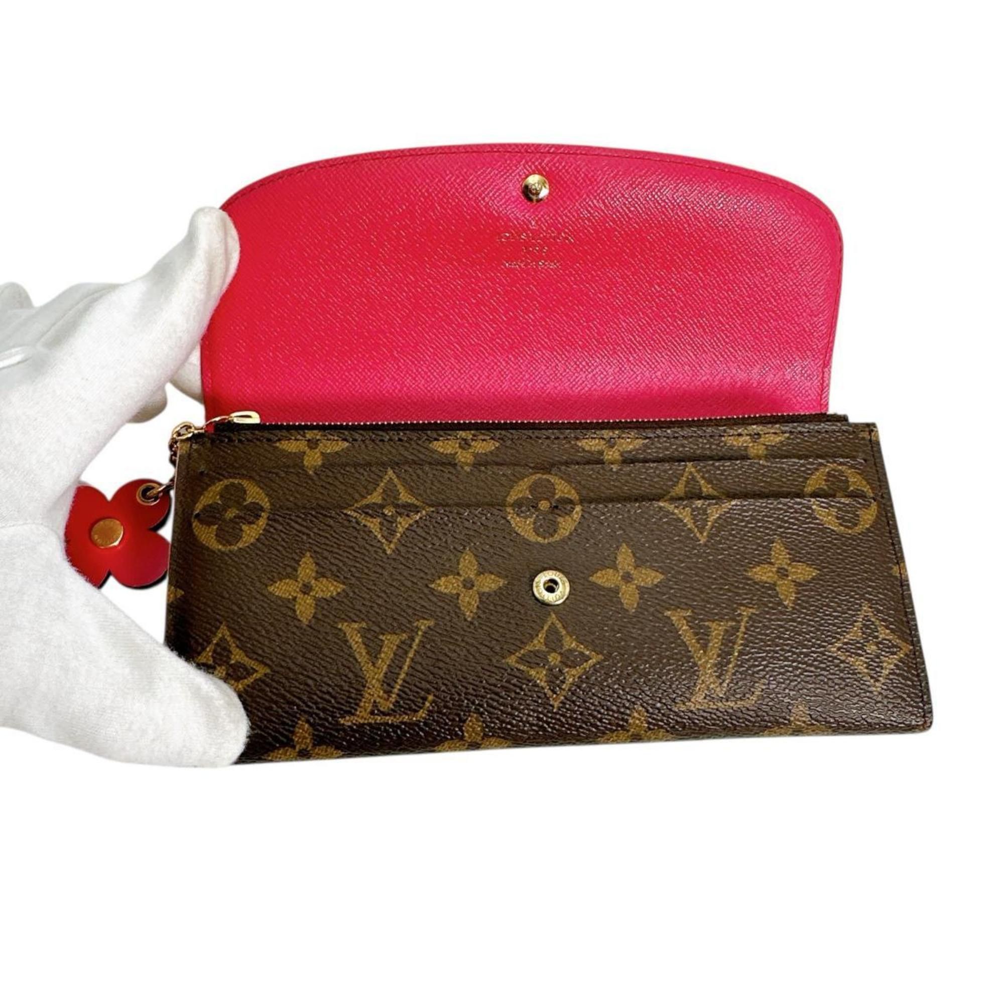 Louis Vuitton Louis Vuitton Long Wallet Monogram Portefeuille Emily Canvas M64202 Brown Size ONE SIZE - 10 Thumbnail
